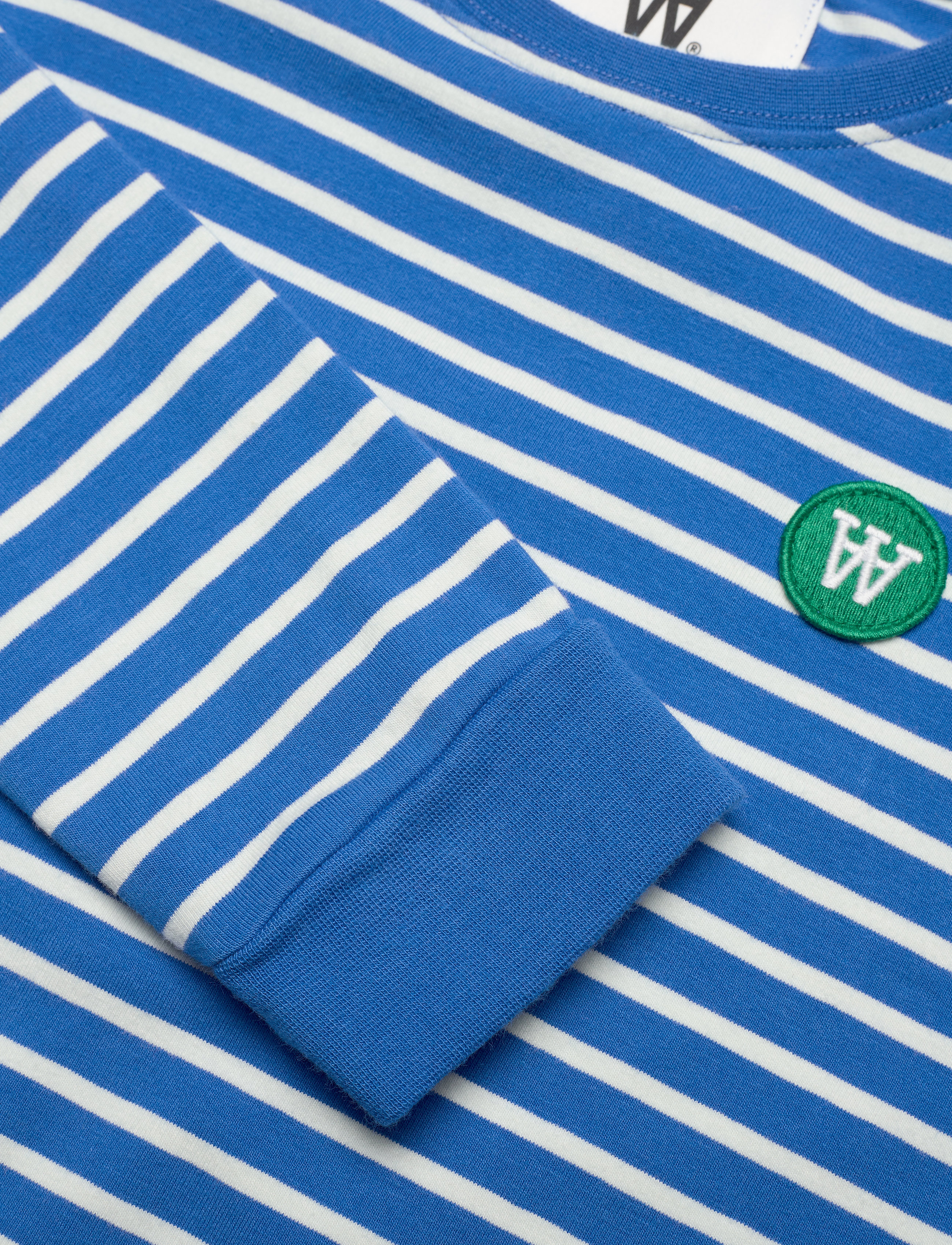 Wood Wood - Aya kids dress - azure blue stripes - 2