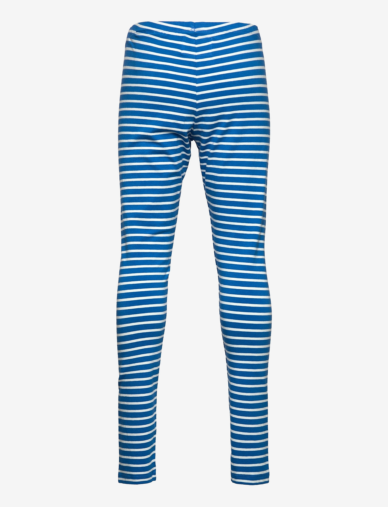 Wood Wood - Ira kids leggings - azure blue stripes - 1