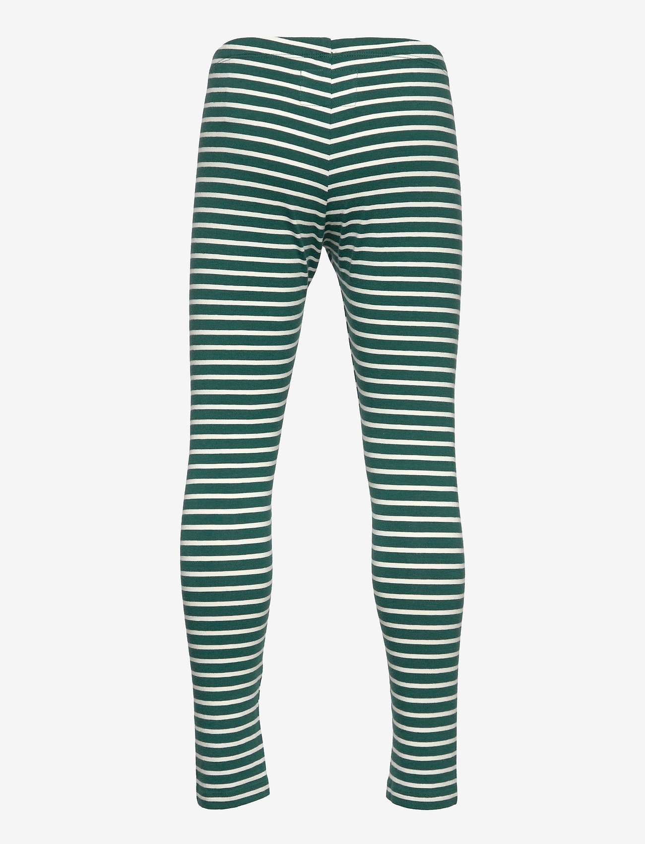 Wood Wood - Ira kids leggings - emerald green stripes - 1