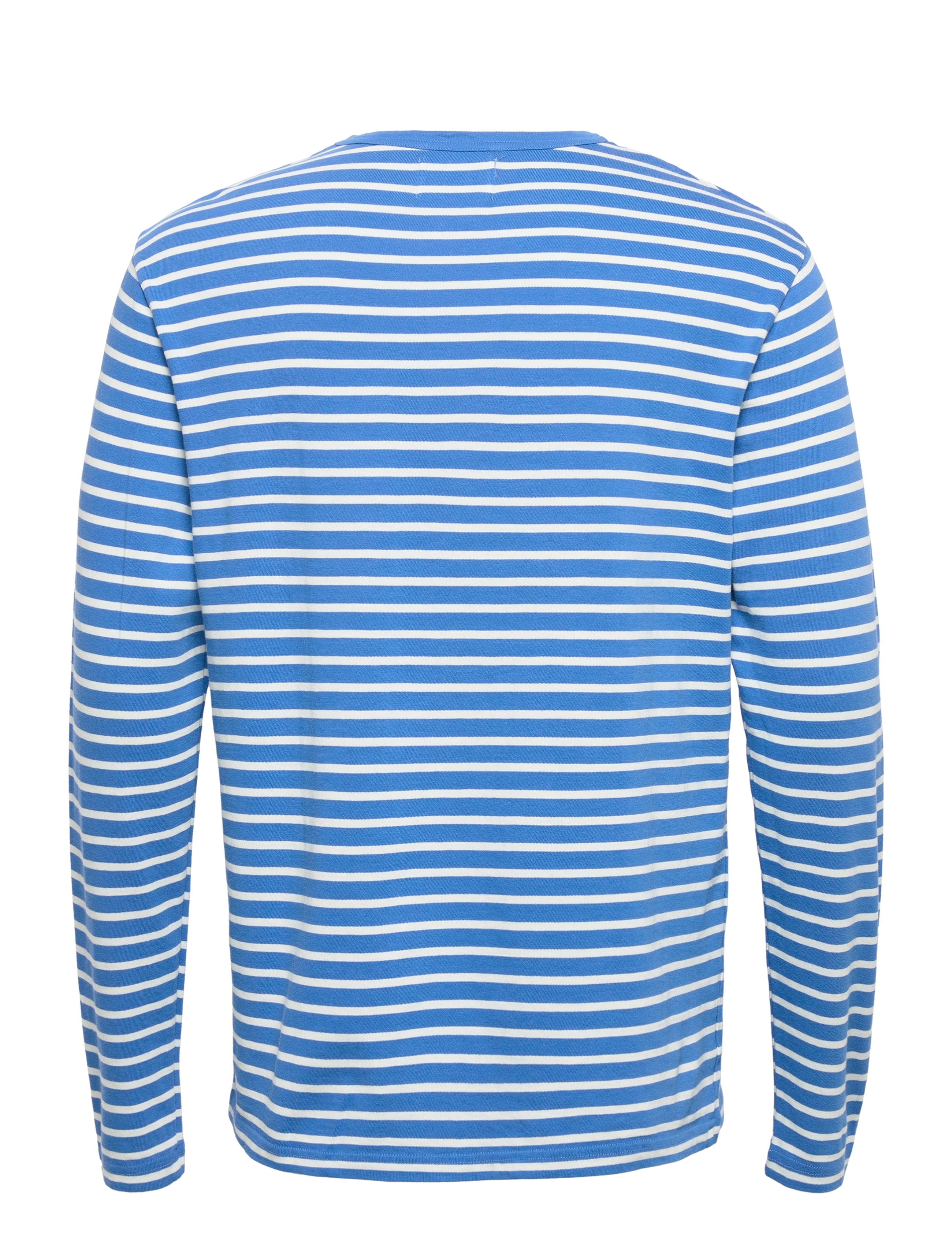 Wood Wood - Mel long sleeve - azure blue stripes - 1