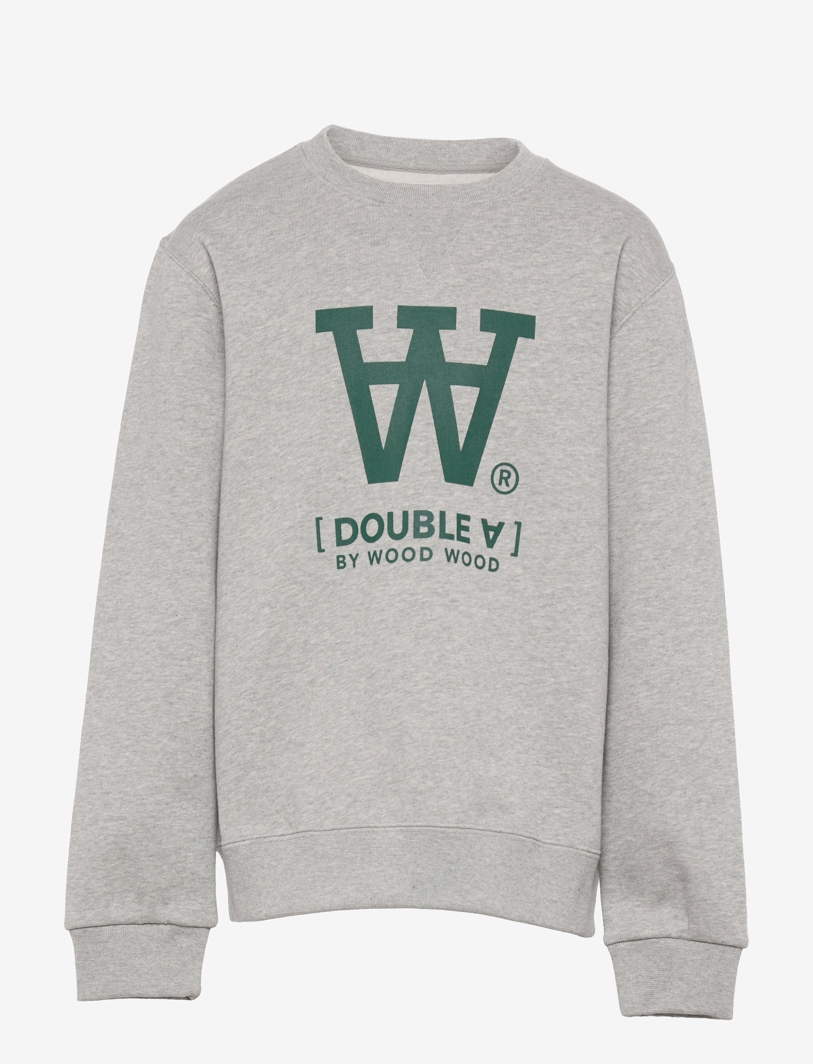 Wood Wood - Rod kids sweatshirt - grey melange - 0