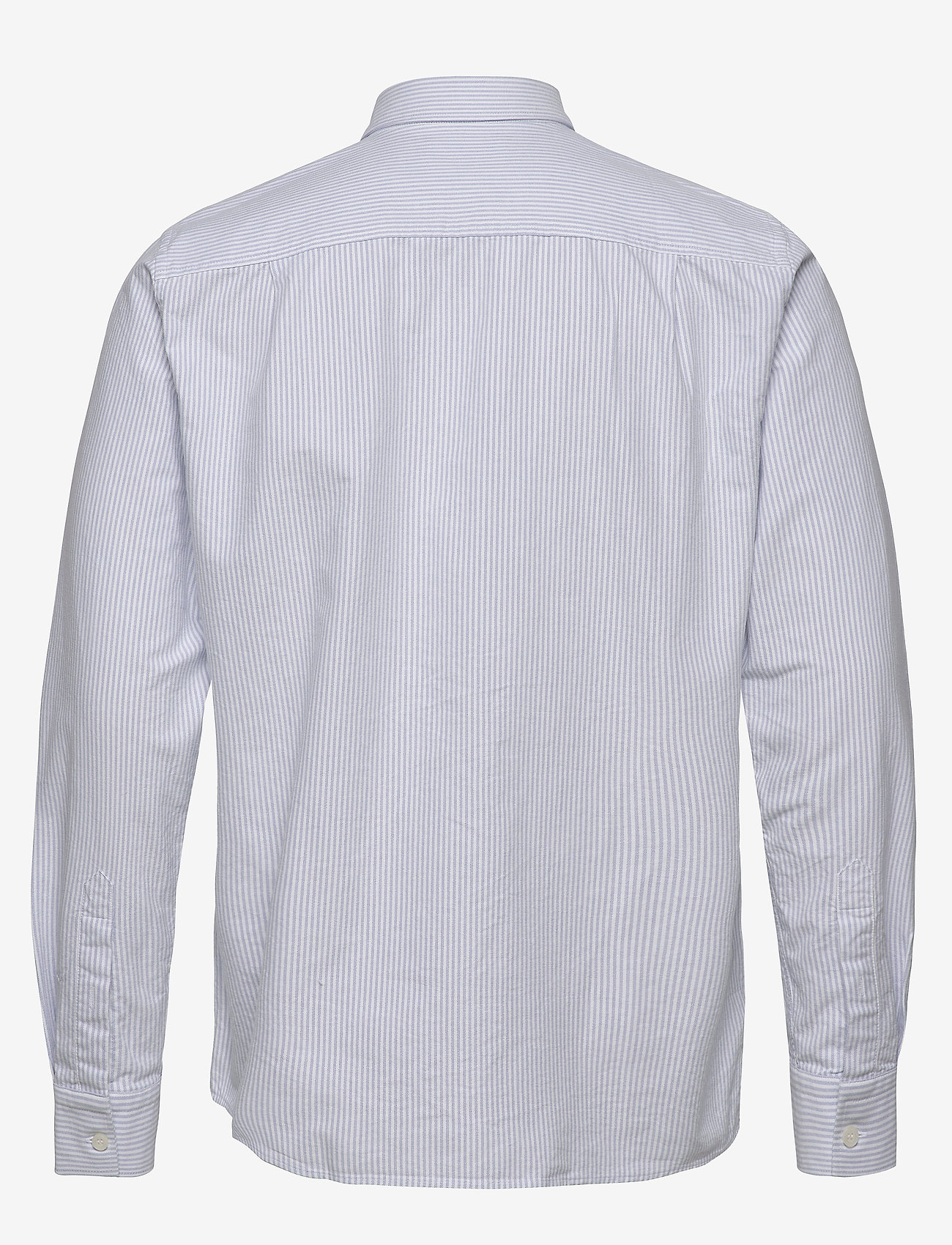 Wood Wood - Ted shirt - off-white/blue stripes - 1