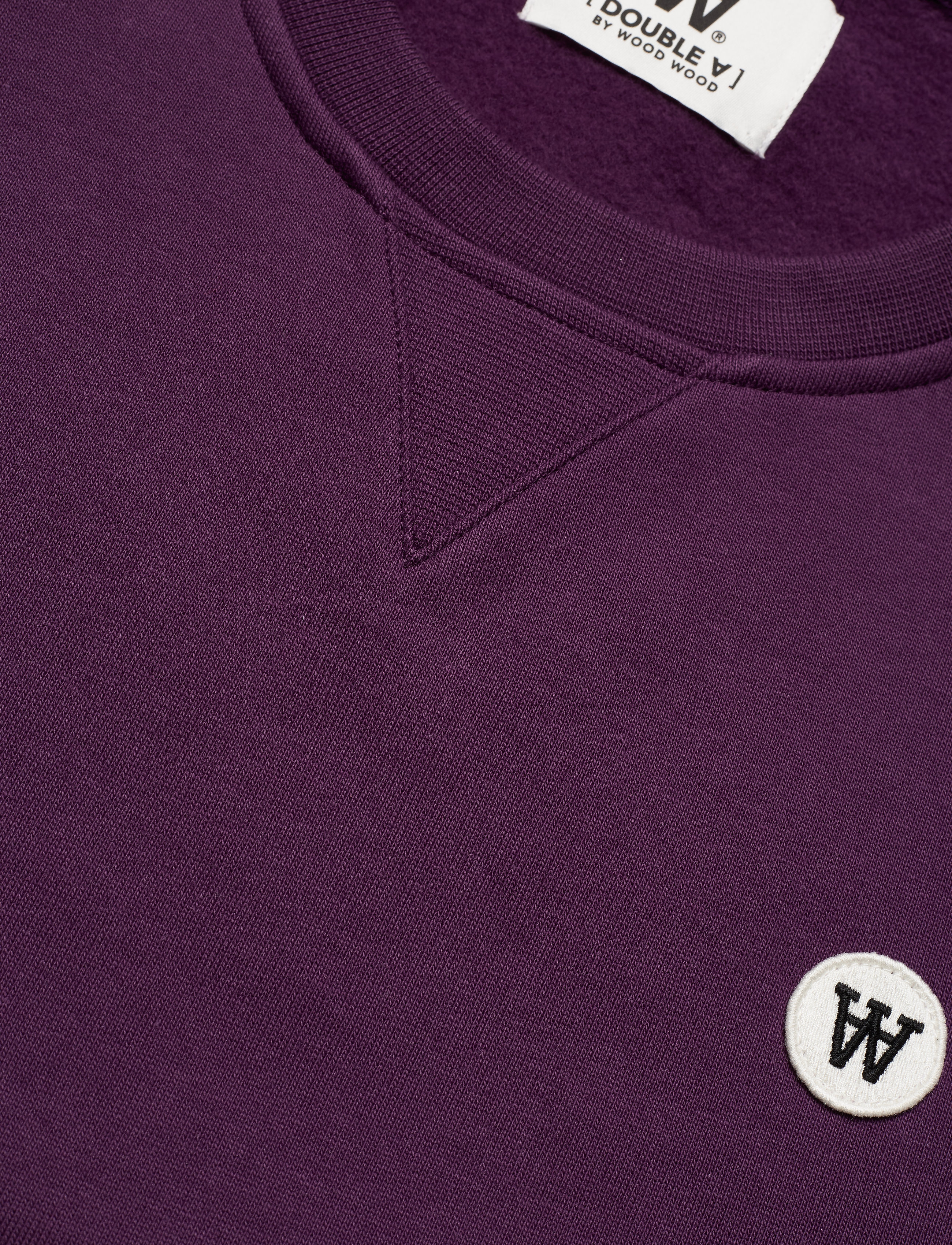 WOOD WOOD - Tye sweatshirt - aubergine - 2