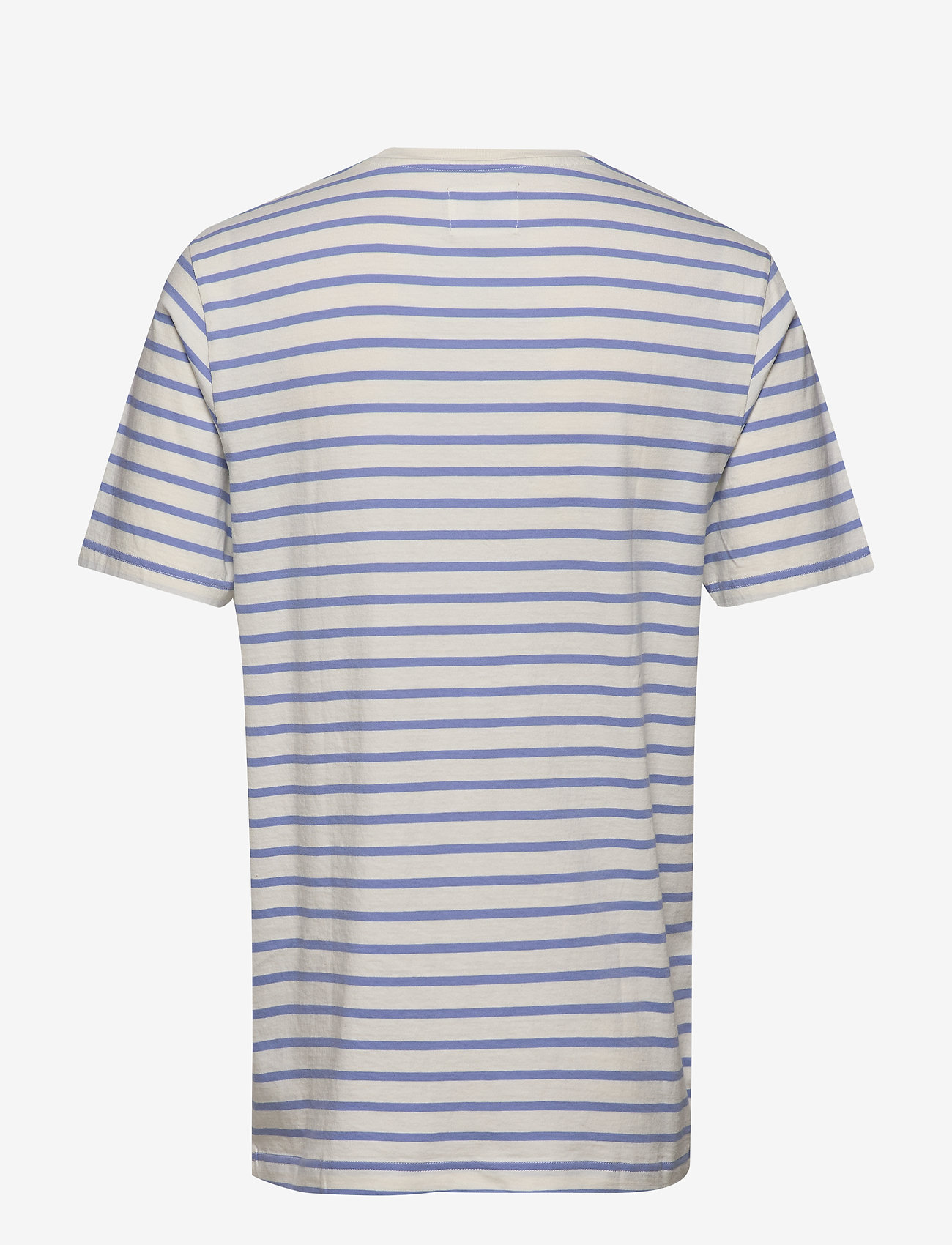 Wood Wood - Ace T-shirt - off-white/blue stripes - 1