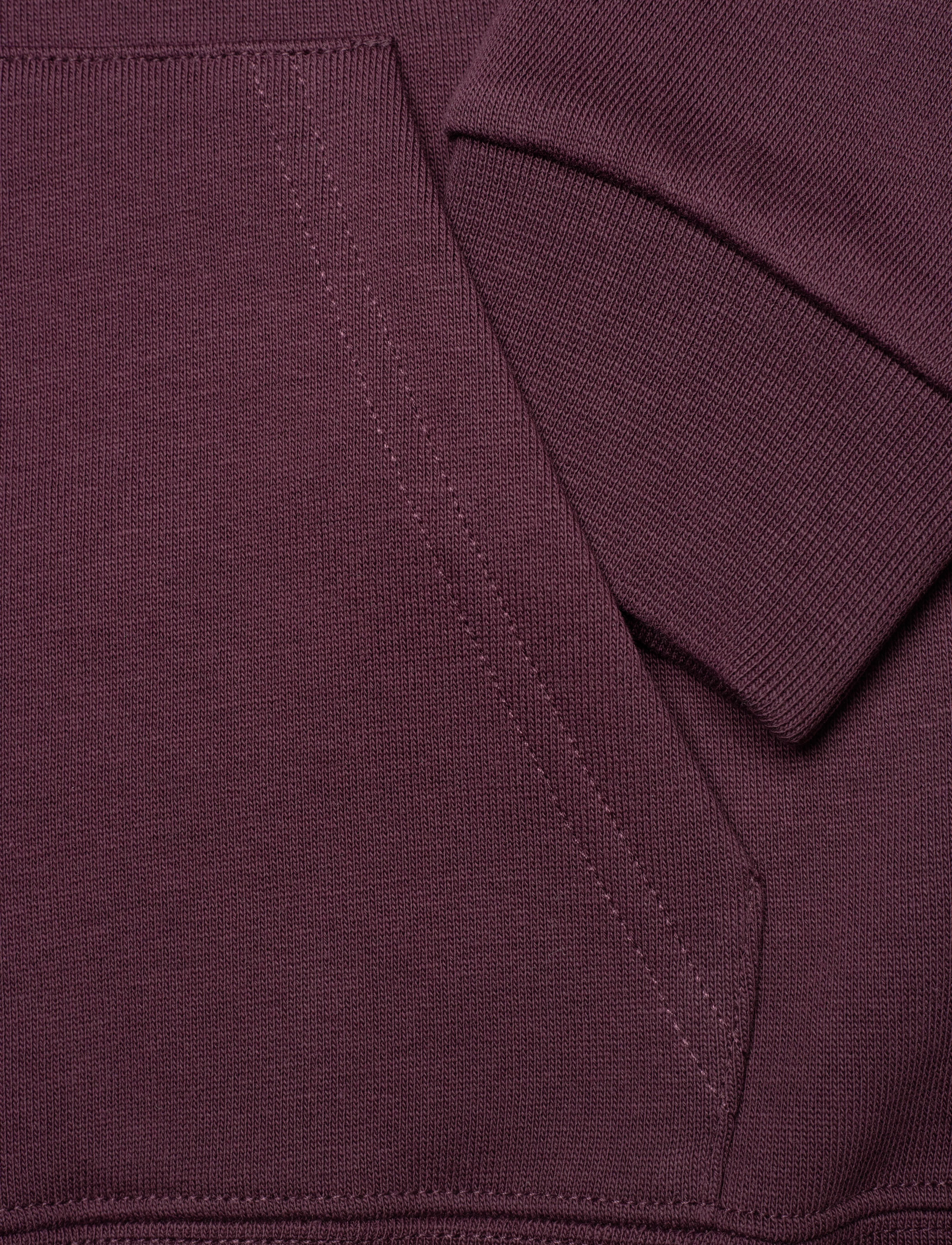 Wood Wood - Izzy AA kids hoodie - burgundy - 3