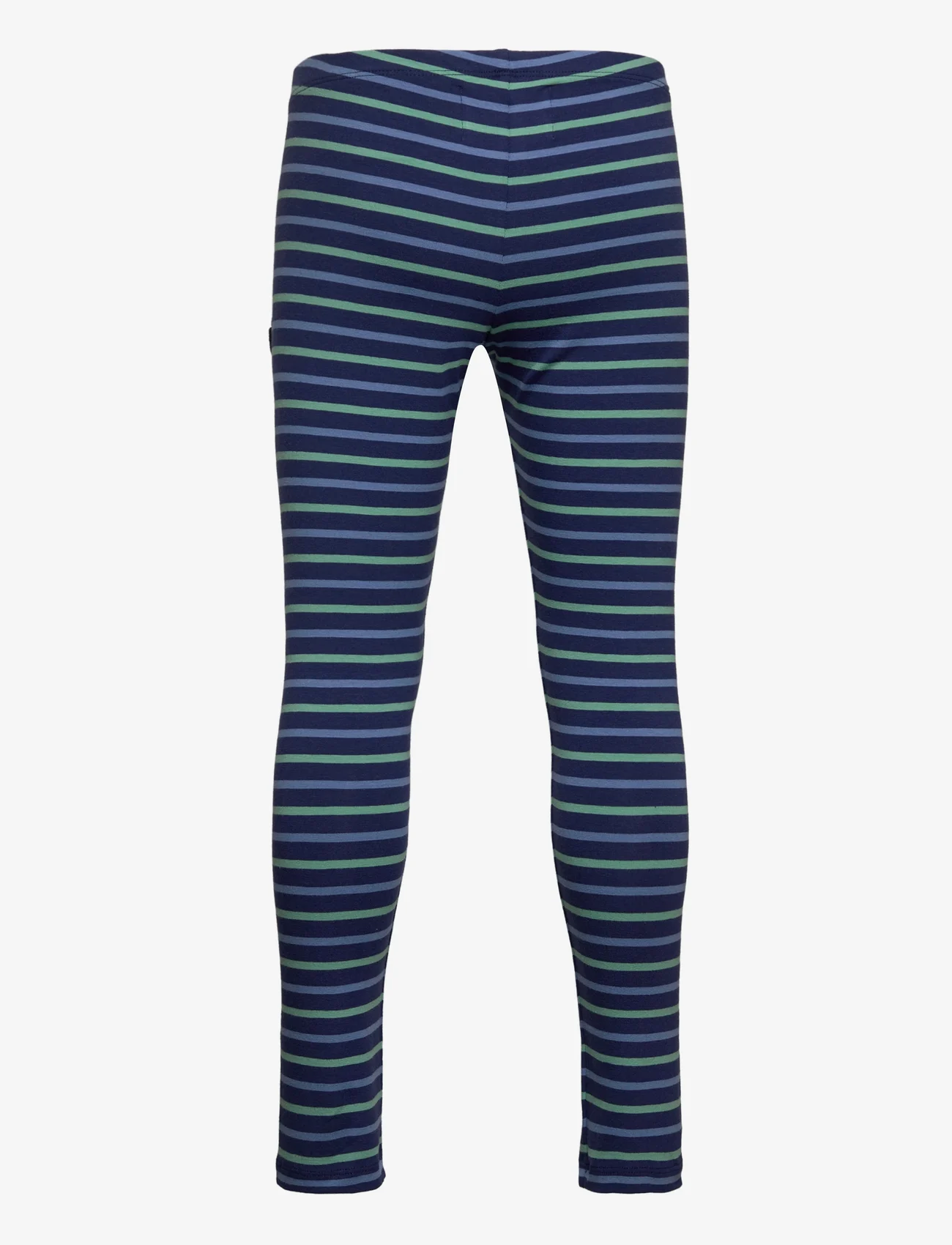 Wood Wood - Ira doggy patch kids leggings - lowest prices - navy stripes - 1