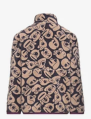 Wood Wood - Don zoo zip fleece junor sweatshirt - fleece jacket - taupe - 1