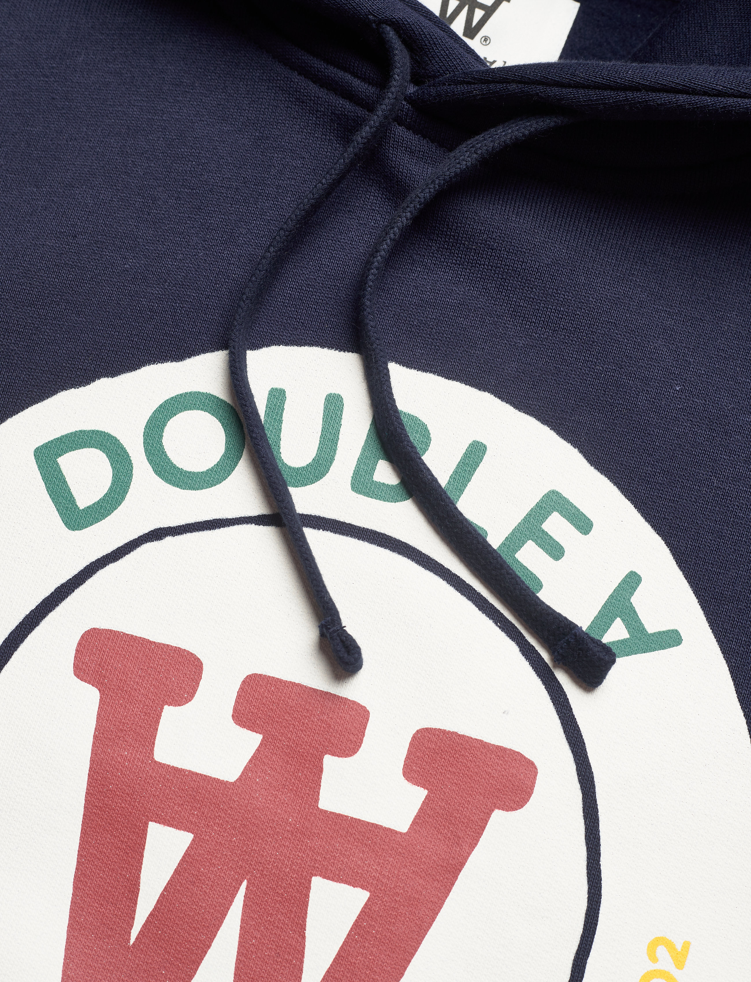 Wood Wood - Ian Crest hoodie - navy - 2