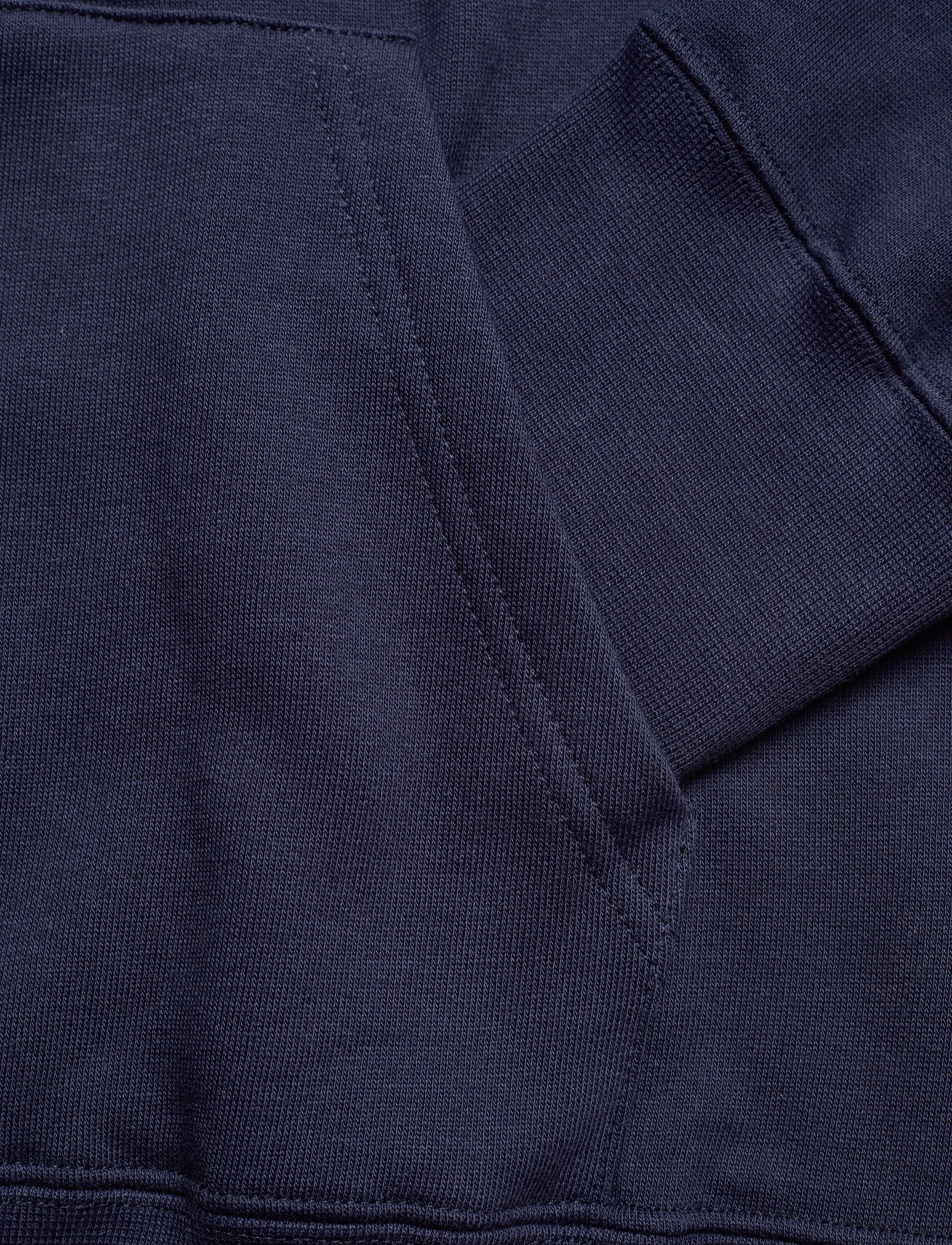Wood Wood - Ian Crest hoodie - navy - 3