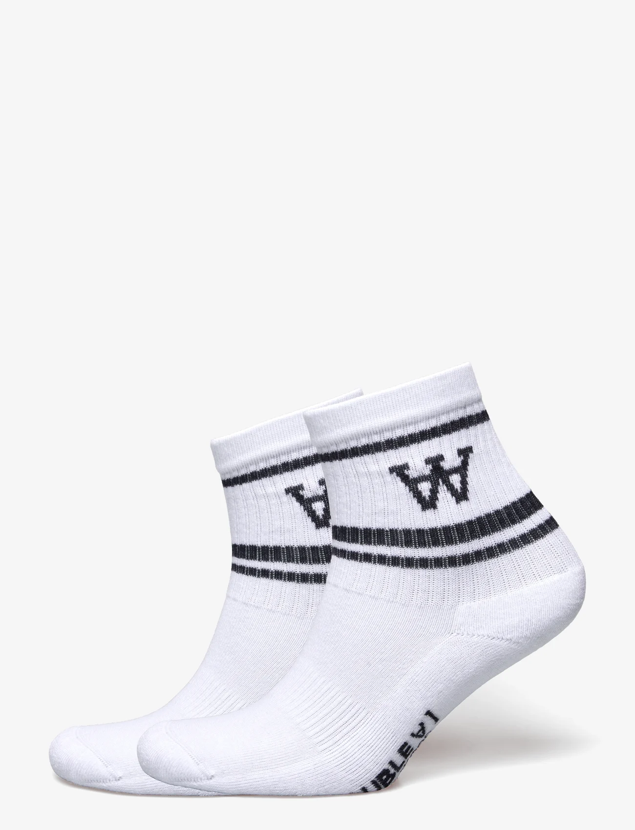 Wood Wood - Kids con 2-pack socks - lowest prices - white/navy - 0