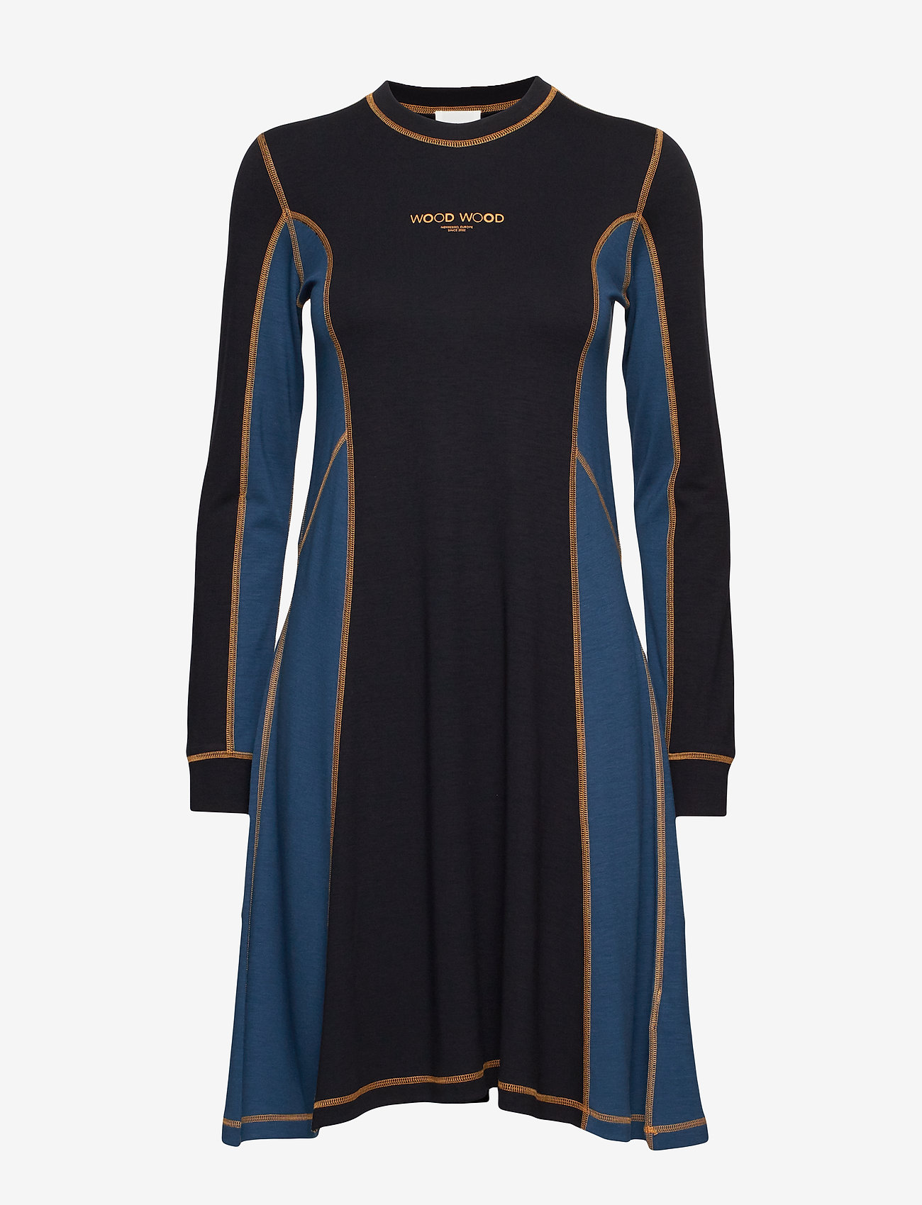 Wood Wood - Mandy dress - black colorblock - 0