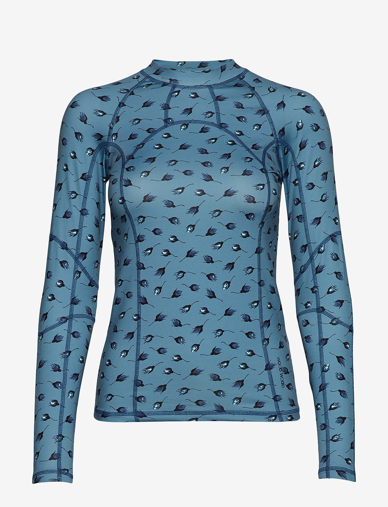 Wood Wood - Tuva long sleeve - dusty blue aop - 0
