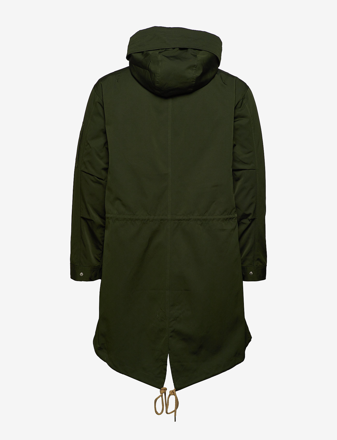 Wood Wood - William parka coat - dark green - 3