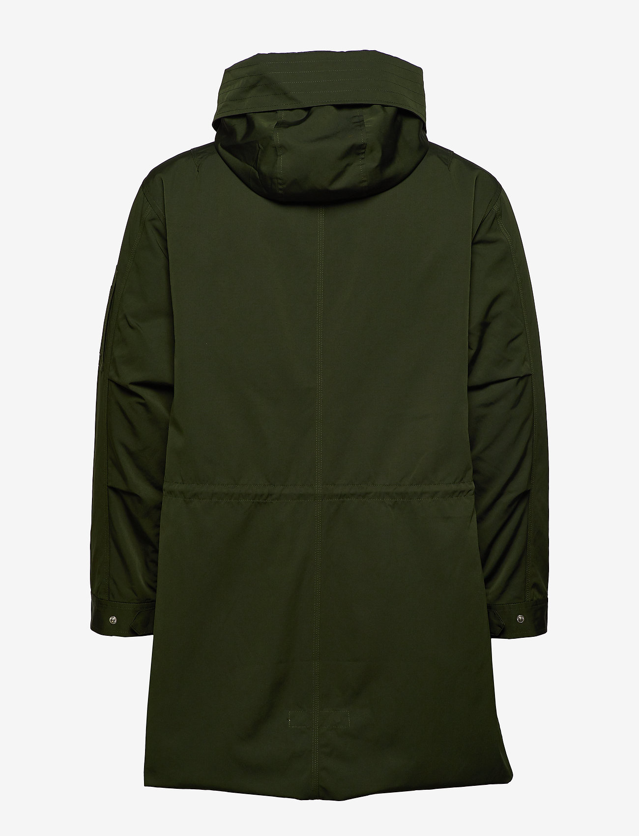 Wood Wood - William parka coat - dark green - 4
