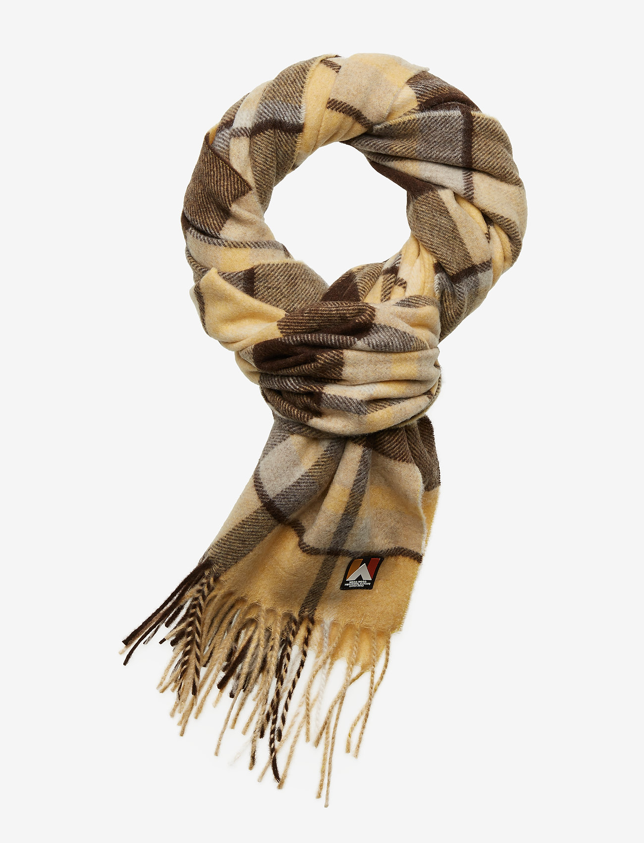Wood Wood - Kara scarf - yellow check - 0