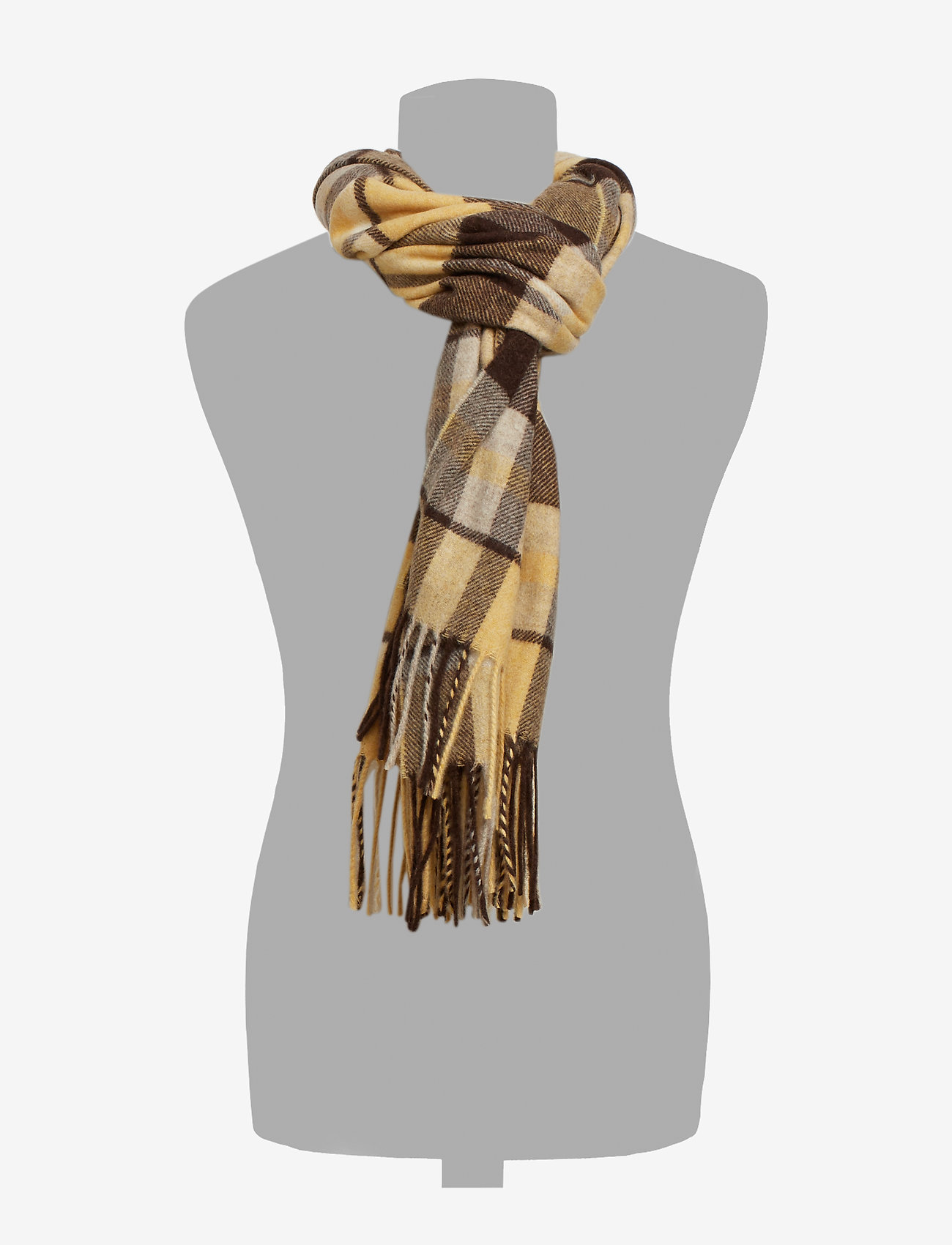 Wood Wood - Kara scarf - yellow check - 1