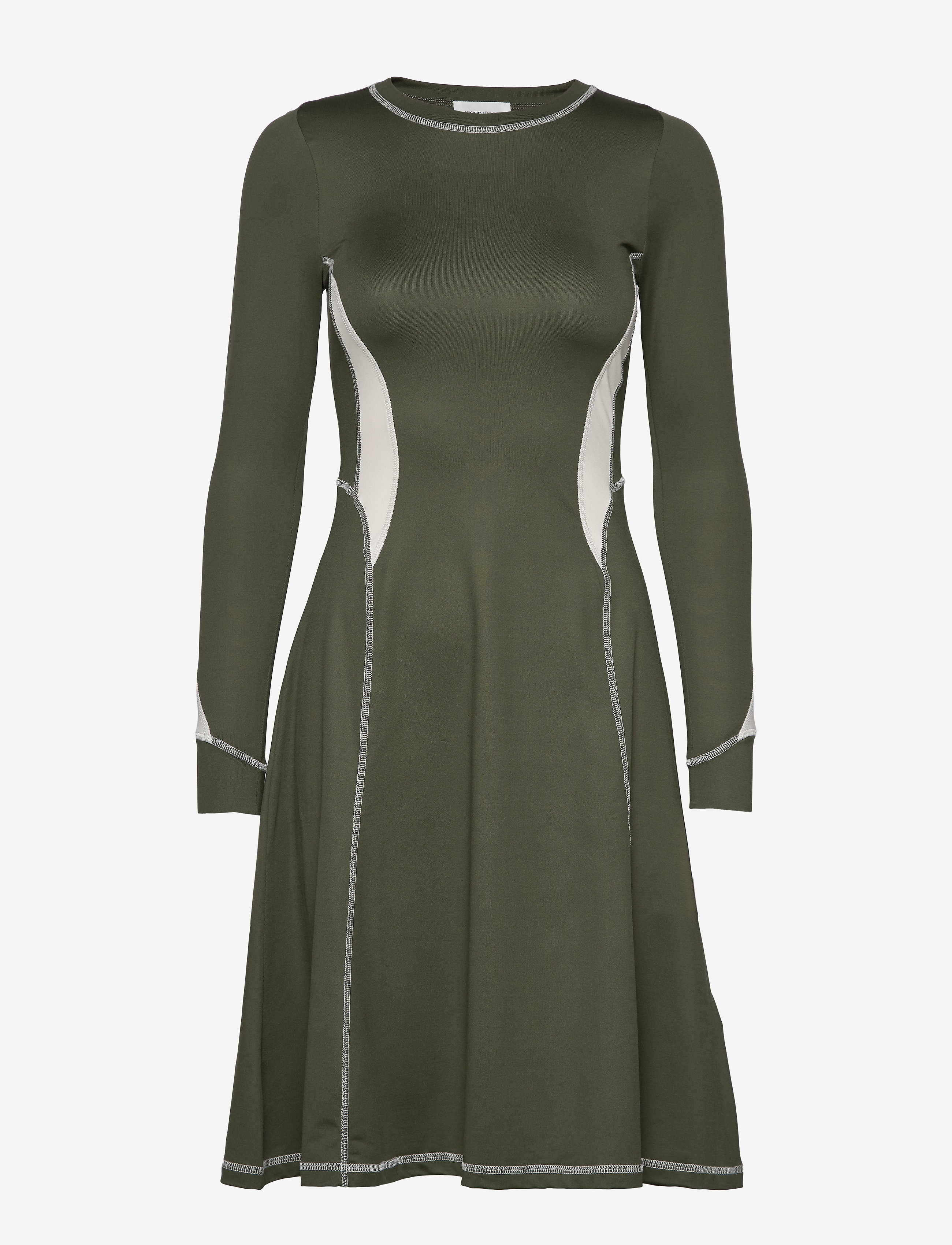 WOOD WOOD Sue Kleid Khaki - XS - Damen
