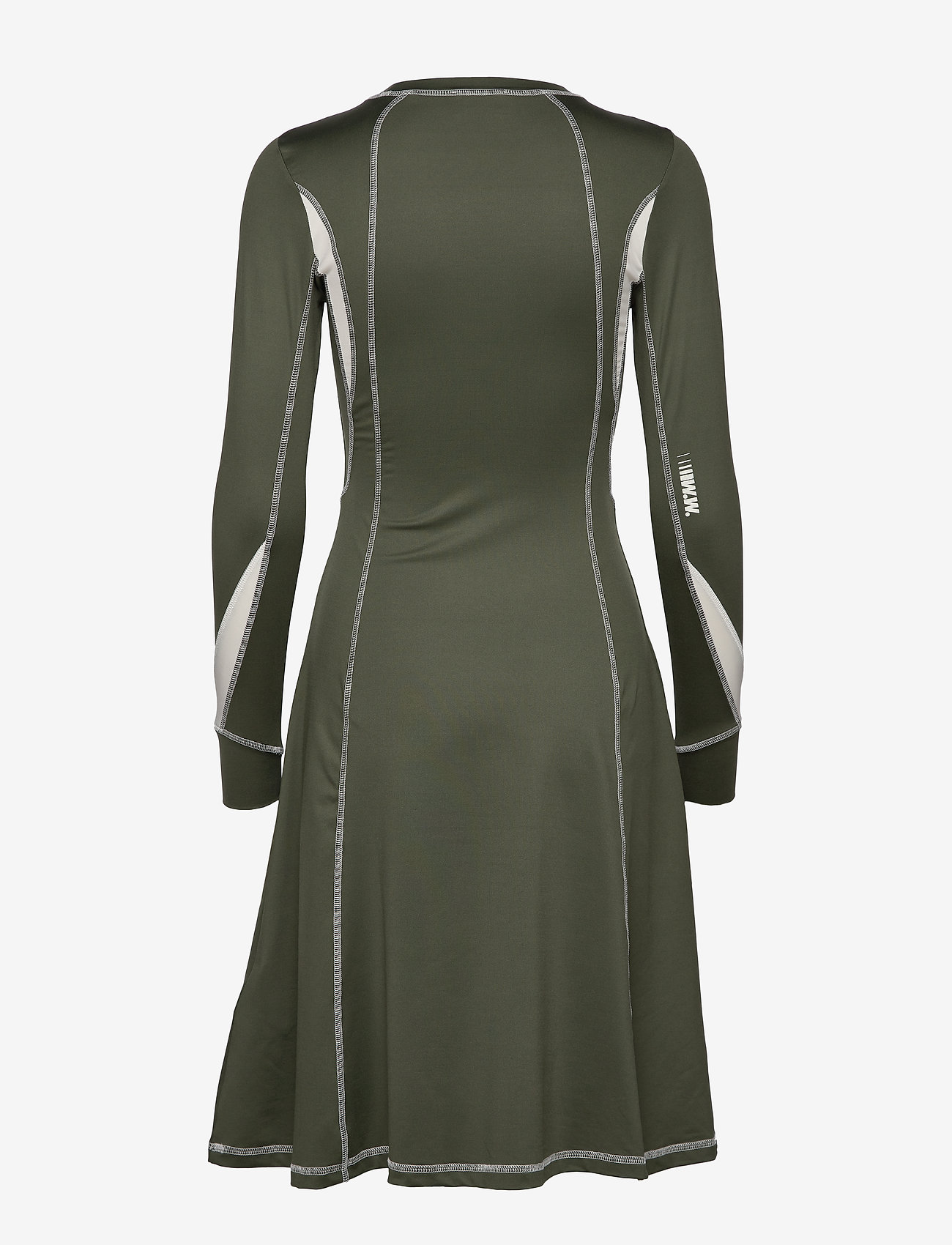 Wood Wood - Sue dress - sukienki koszulowe - dark green - 1