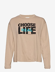 Wood Wood - Janis long sleeve - khaki - 0