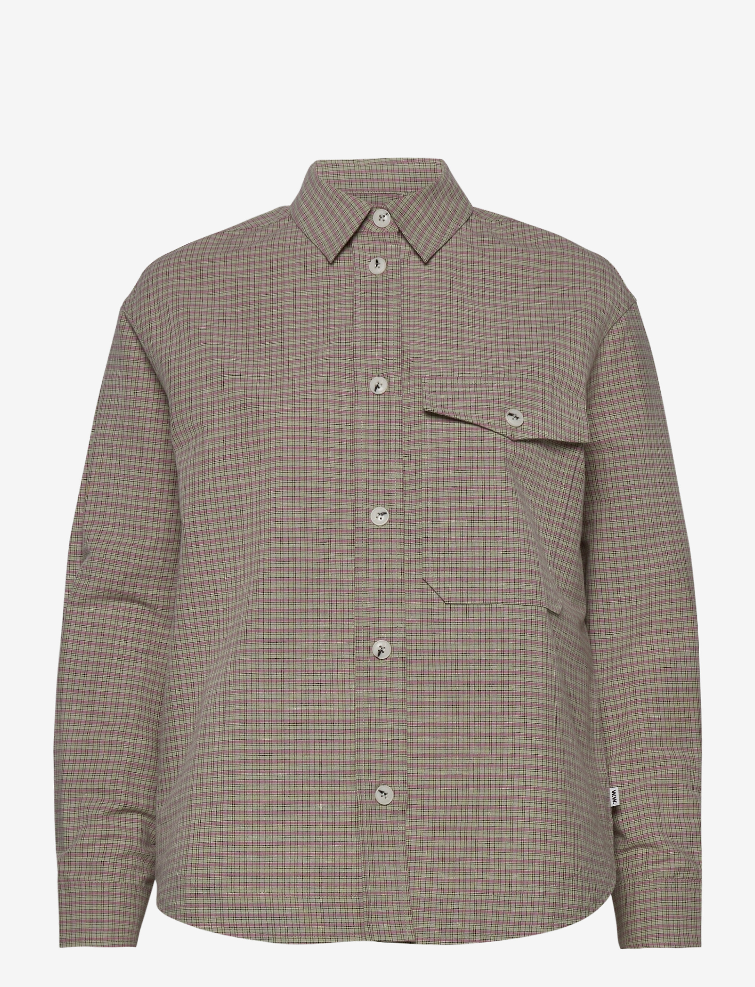 Wood Wood - Rita shirt - green check - 0