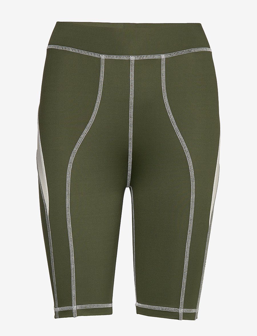 WOOD WOOD - Elena shorts - treniņu legingi - dark green - 0