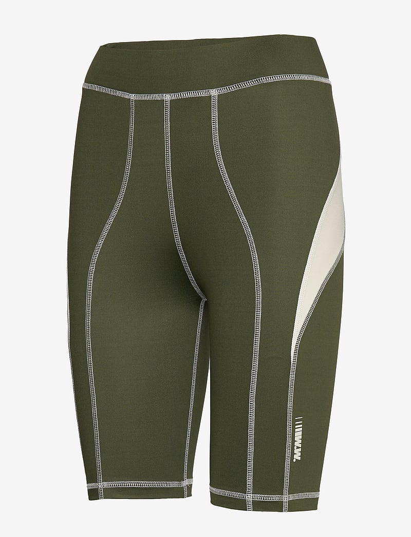 WOOD WOOD - Elena shorts - 1/2 længde - dark green - 2