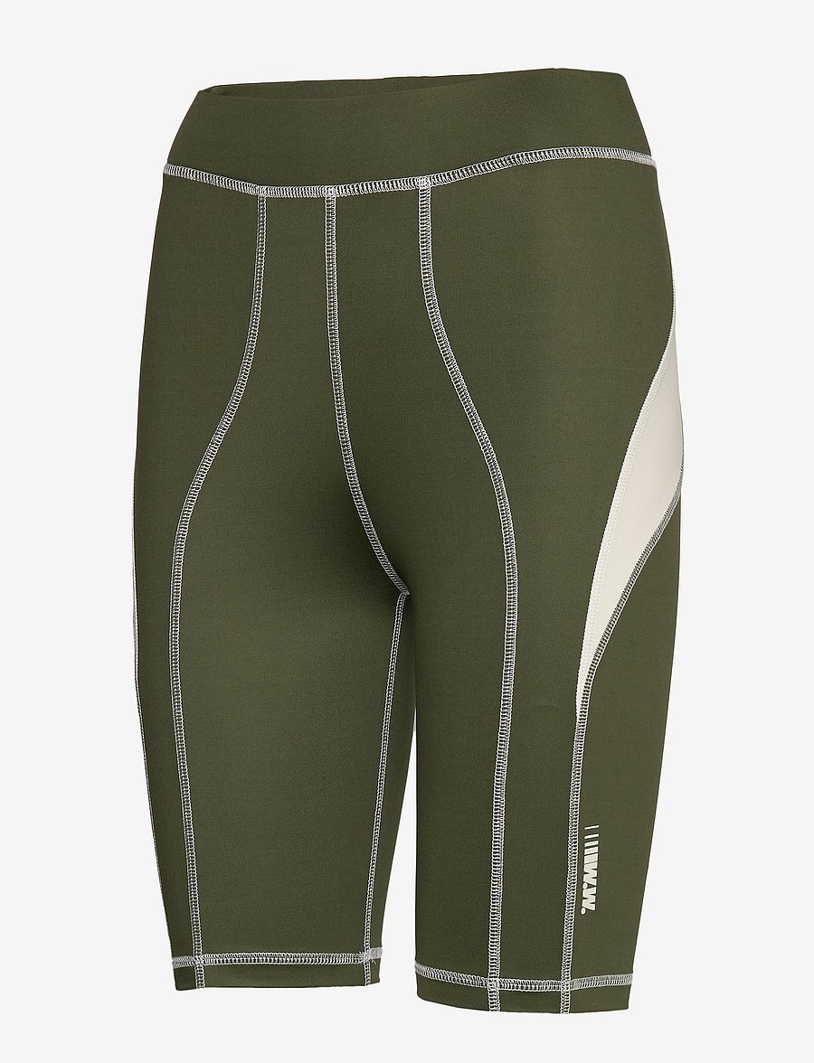 WOOD WOOD - Elena shorts - treniņu legingi - dark green - 2