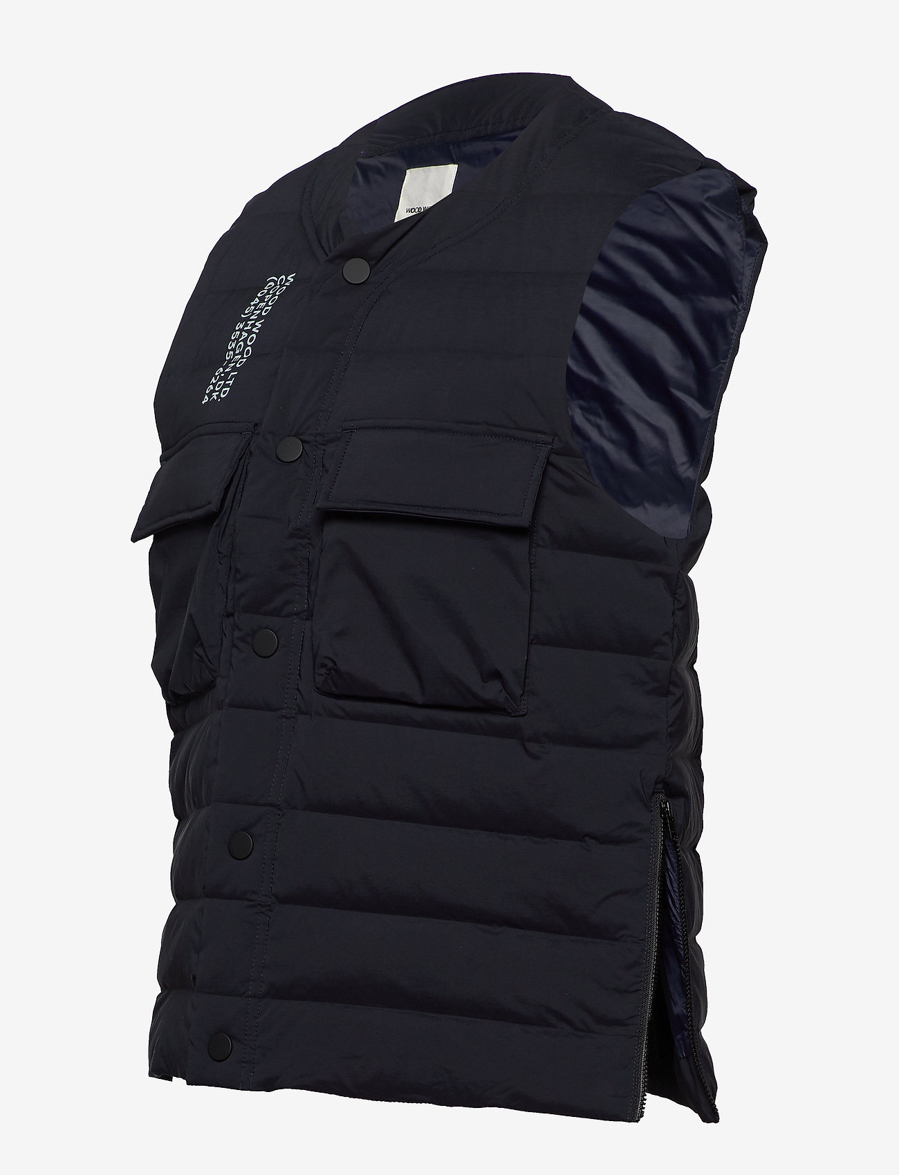 Wood Wood - Kelvin light padded vest - navy - 2