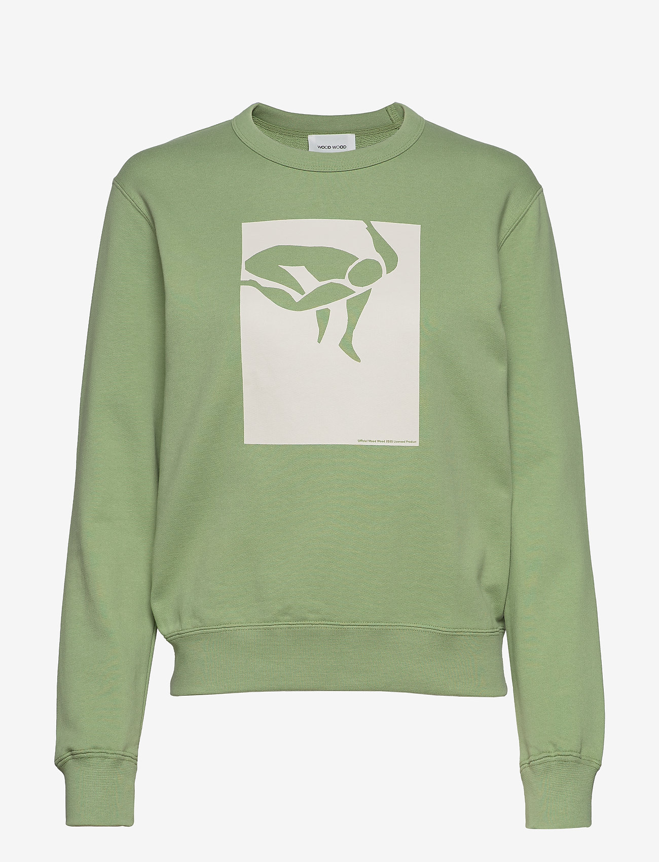 Wood Wood - Rose sweatshirt - dusty green - 0