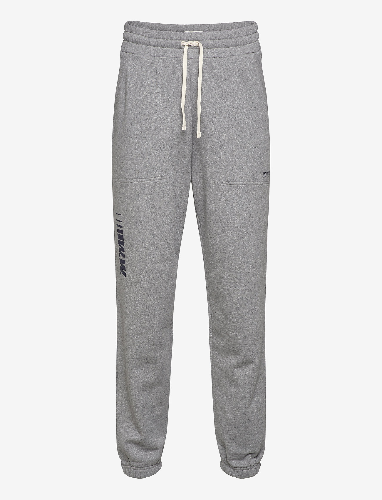 Wood Wood - Sigurd trousers - grey melange - 0