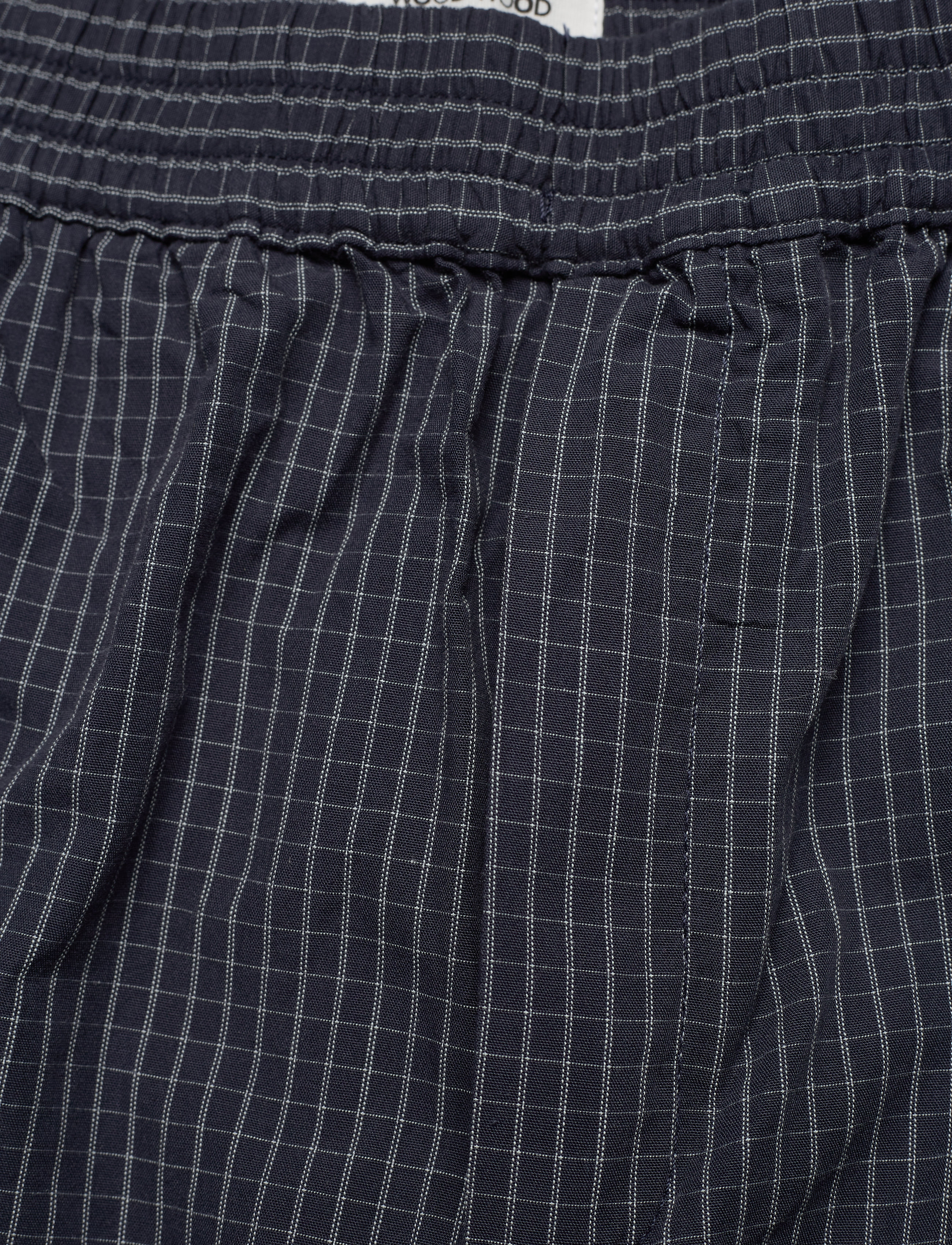 Wood Wood - Halsey trousers - navy check - 3
