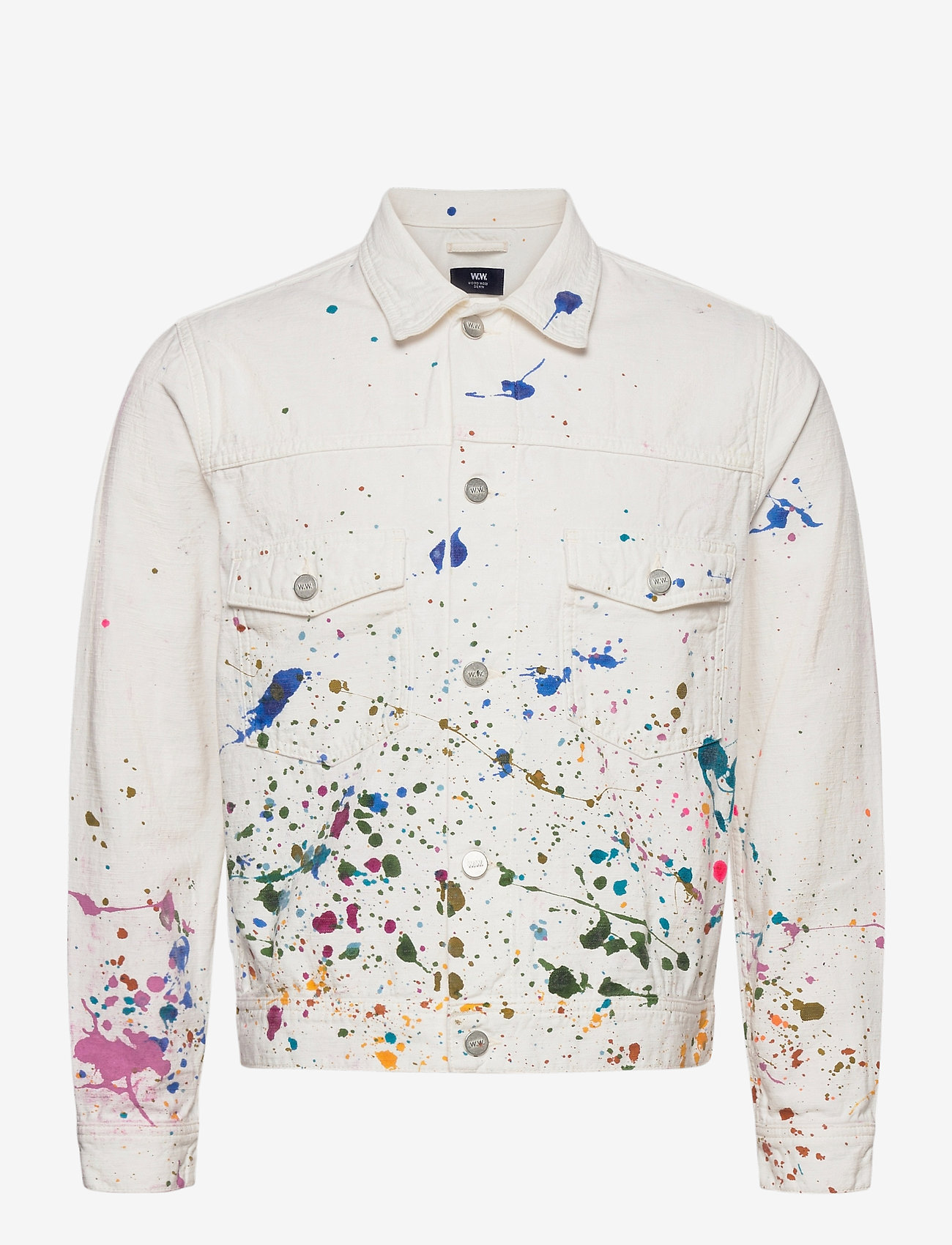 Wood Wood - Cam jacket - 0005 off white - 0