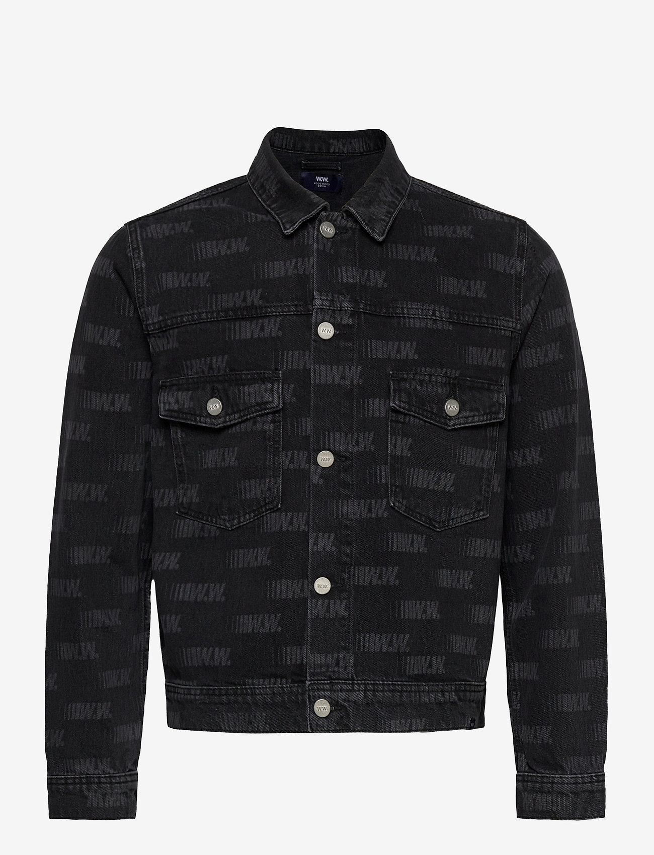 Wood Wood - Cam jacket - black aop - 0