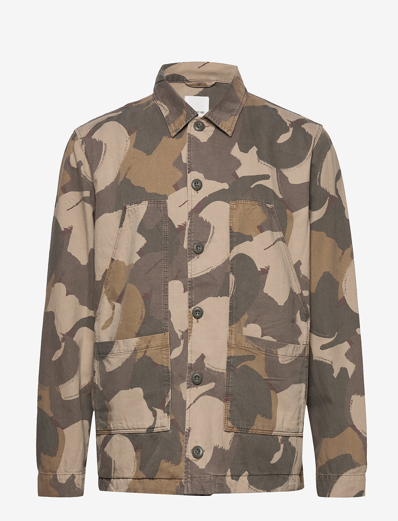 Wood Wood - Fabian shirt - brush camo aop - 0