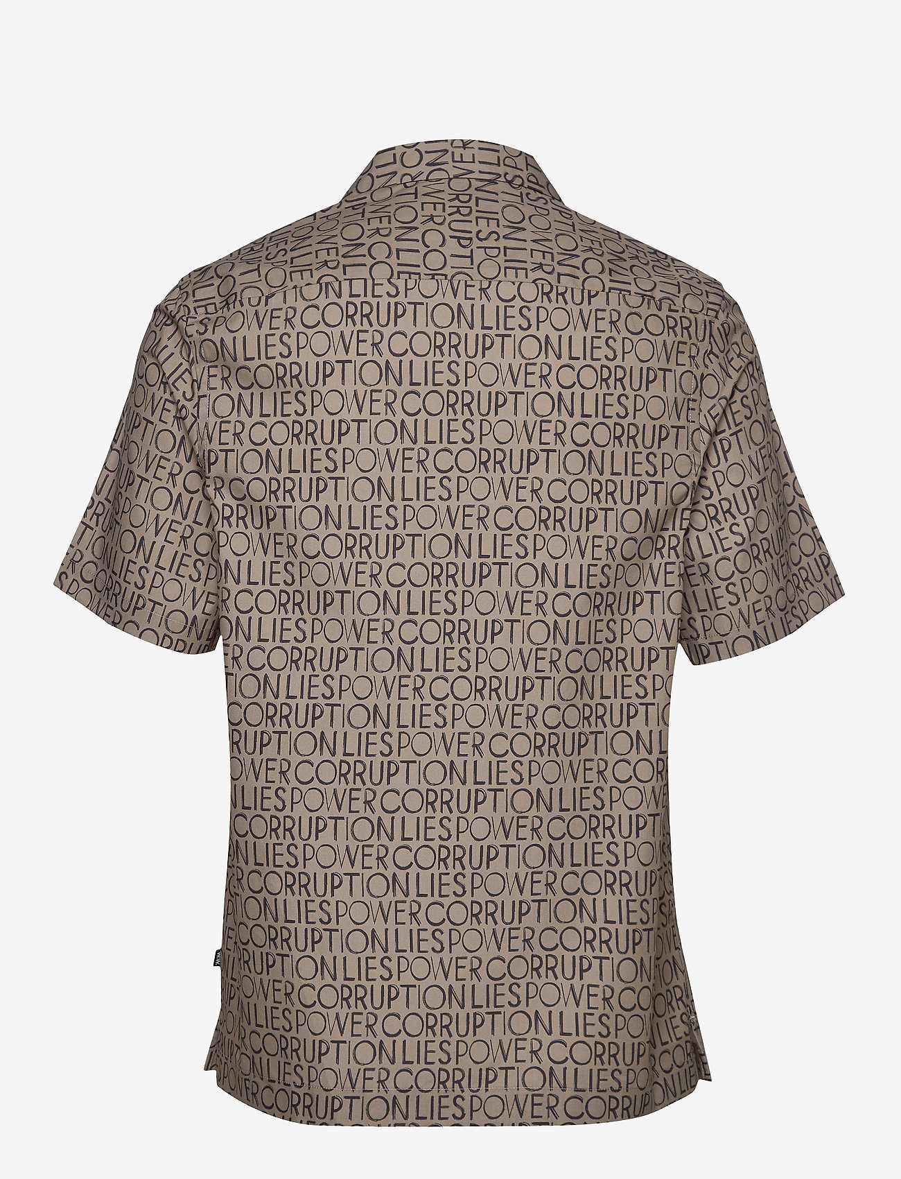 WOOD WOOD - Brandon shirt - taupe aop - 1