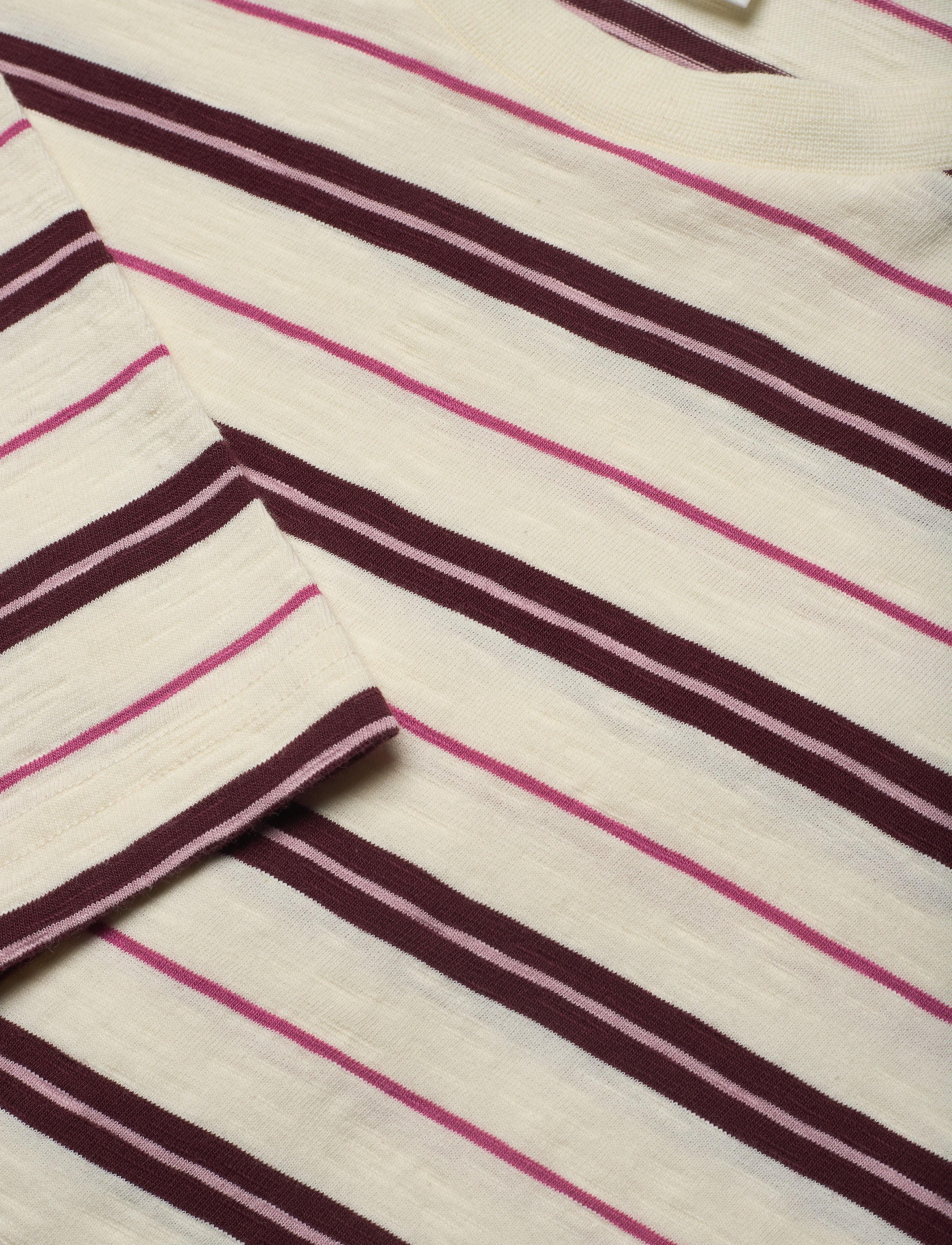Wood Wood - Peter long sleeve - off-white stripes - 2