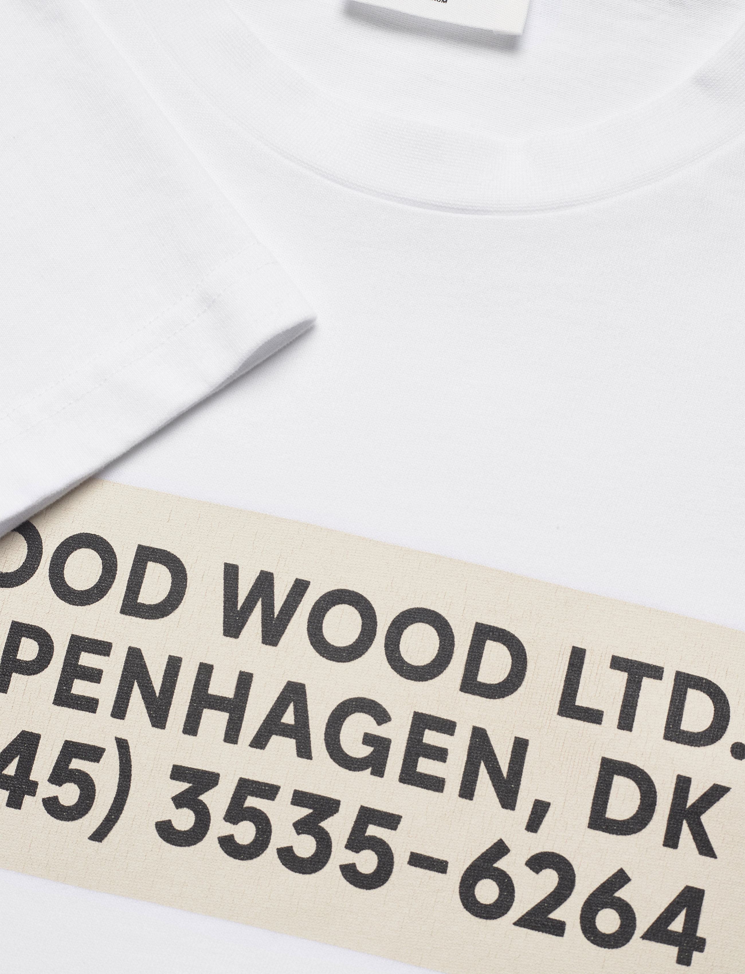 Wood Wood - Anakin long sleeve - bright white - 2