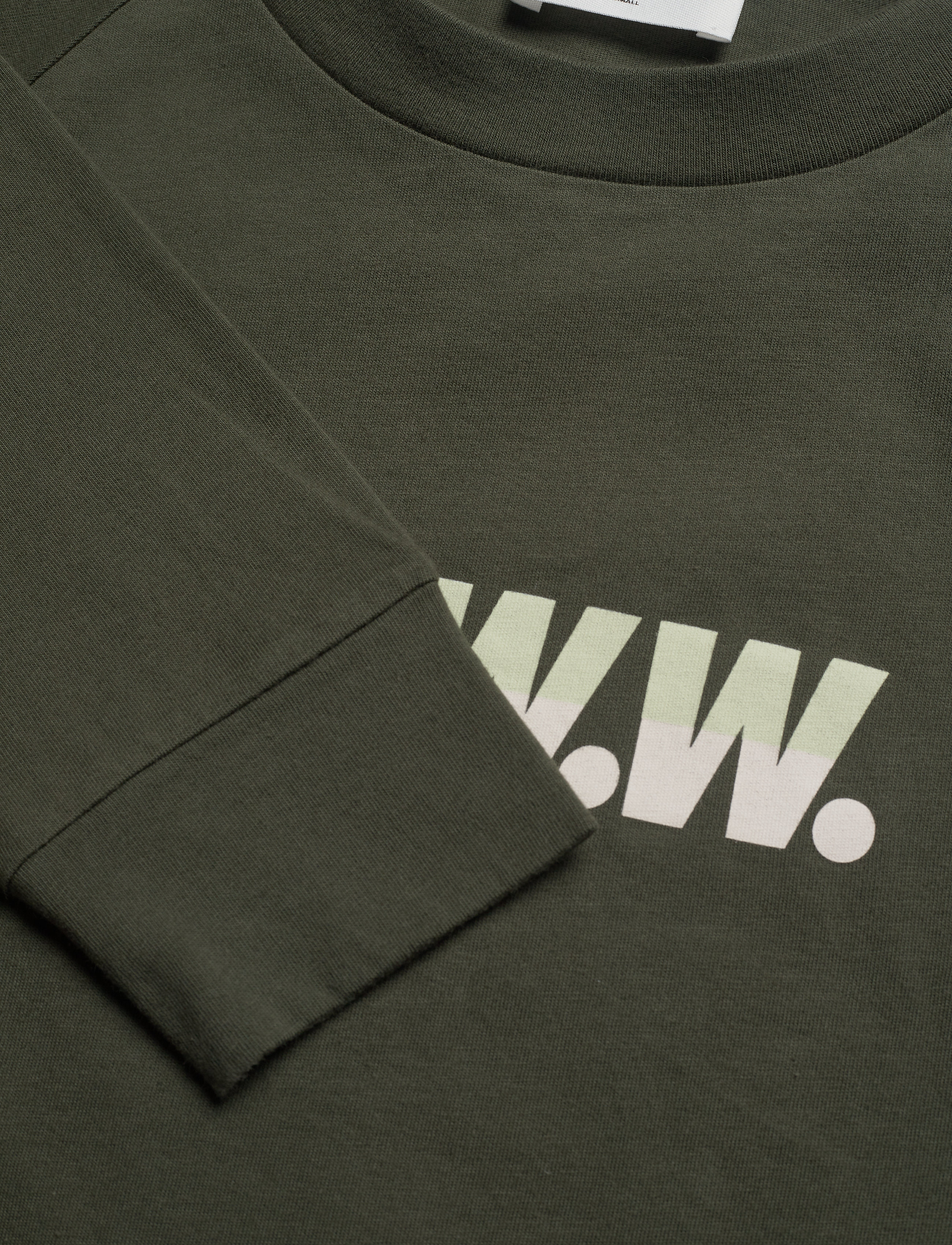Wood Wood - Han long sleeve - dark green - 2