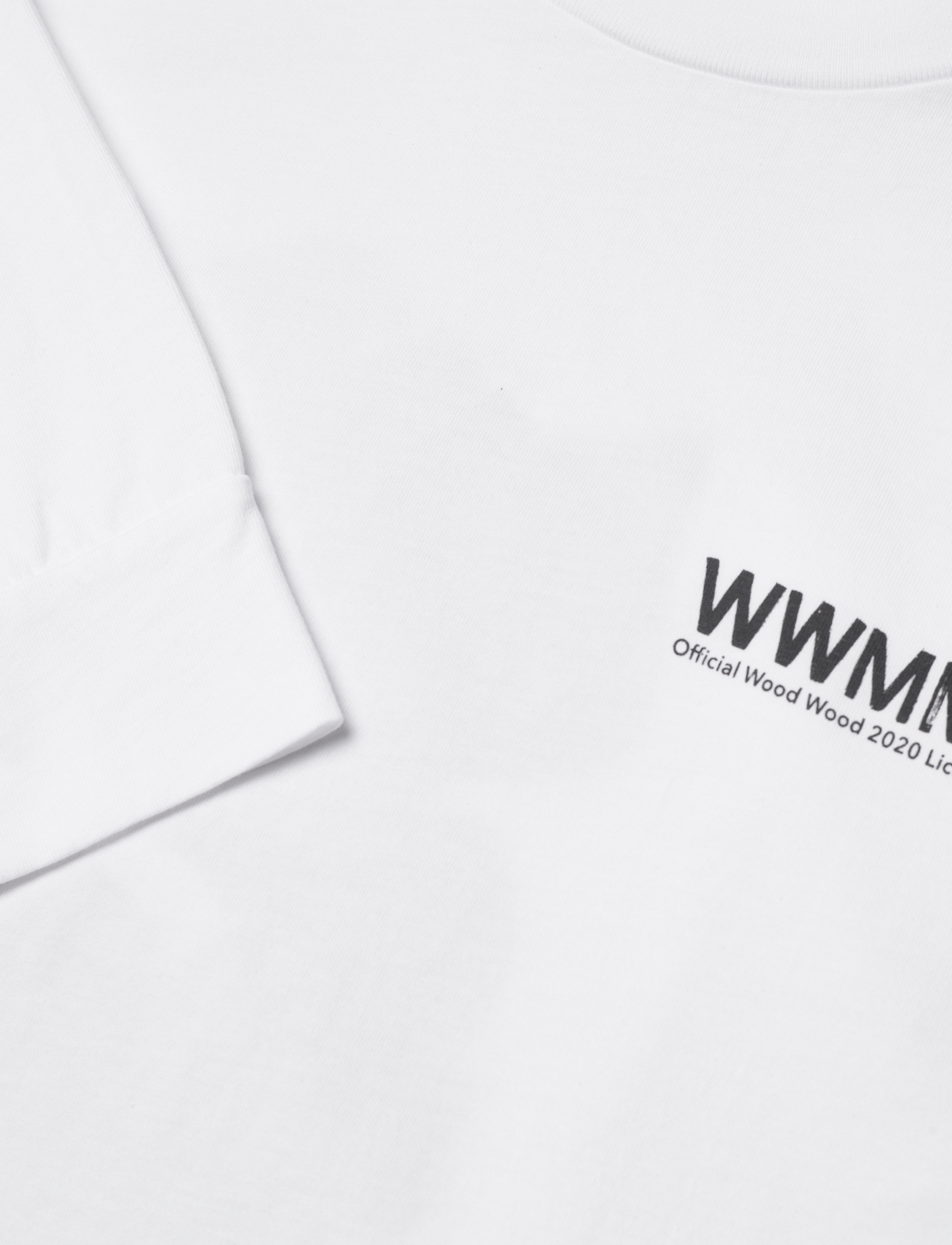 Wood Wood - Han long sleeve - bright white - 2