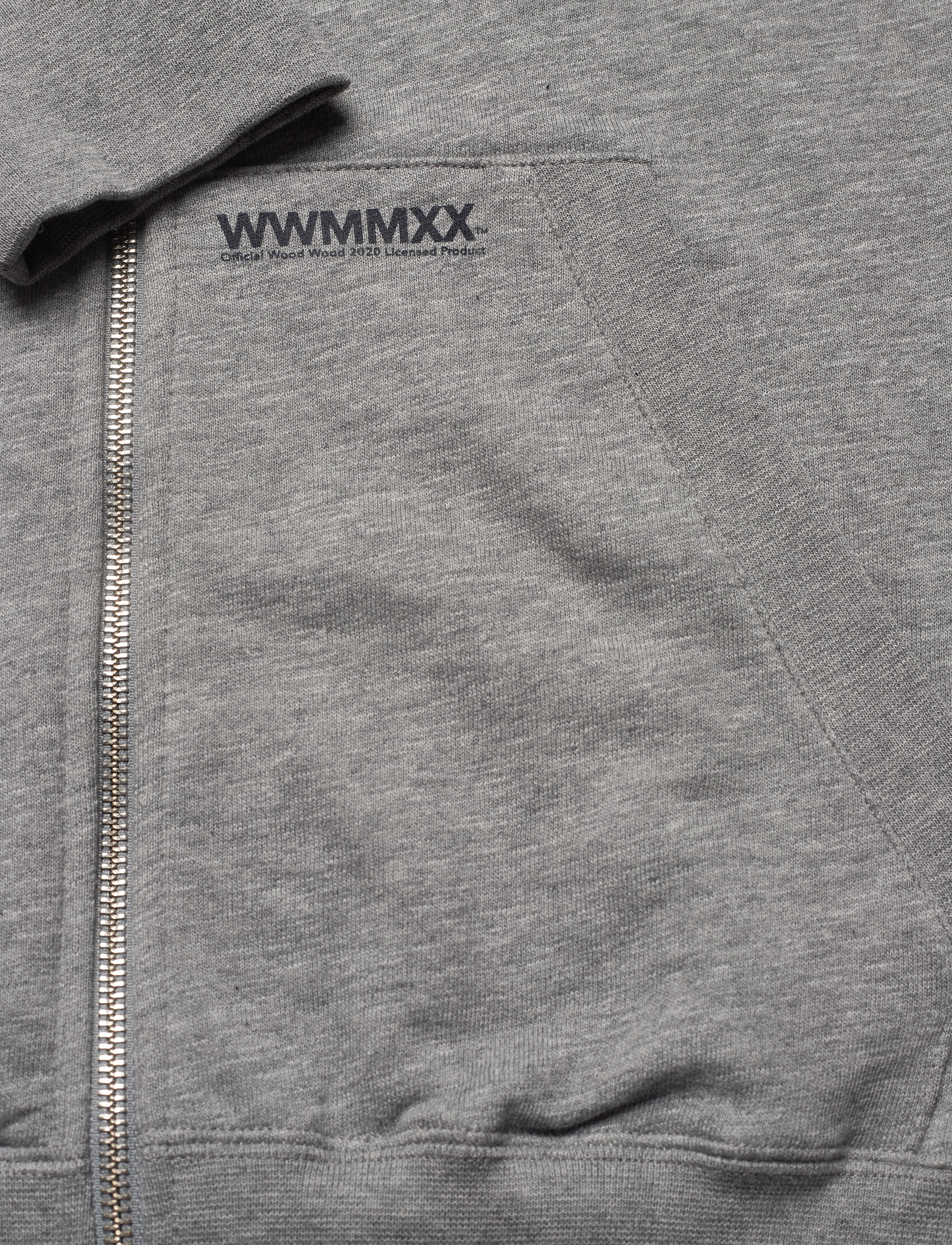 Wood Wood - Danny zip hoodie - grey melange - 3