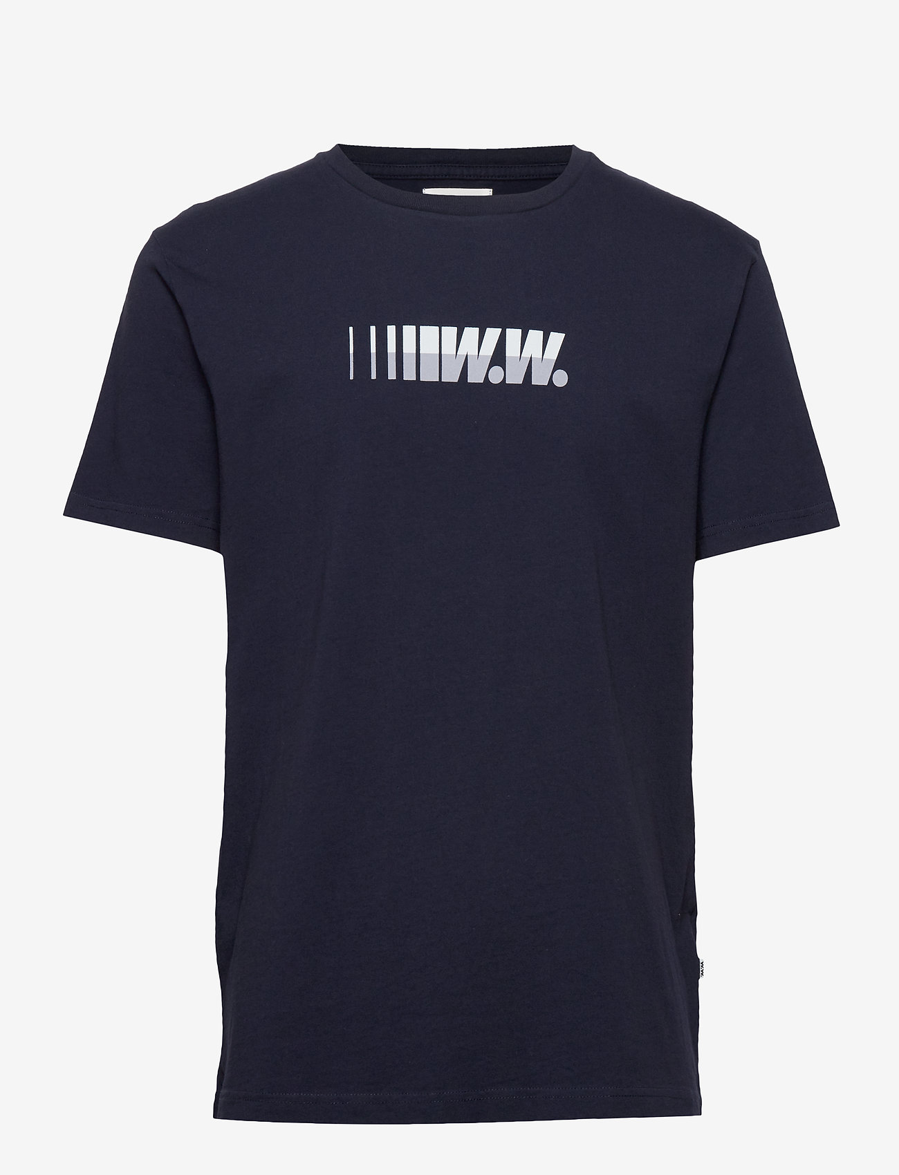 Wood Wood - Split T-shirt - navy - 0