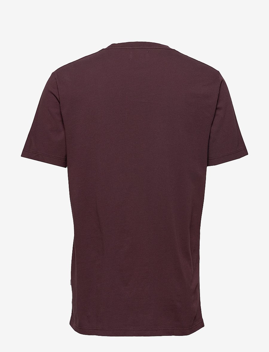 Wood Wood - Info T-shirt - burgundy - 1