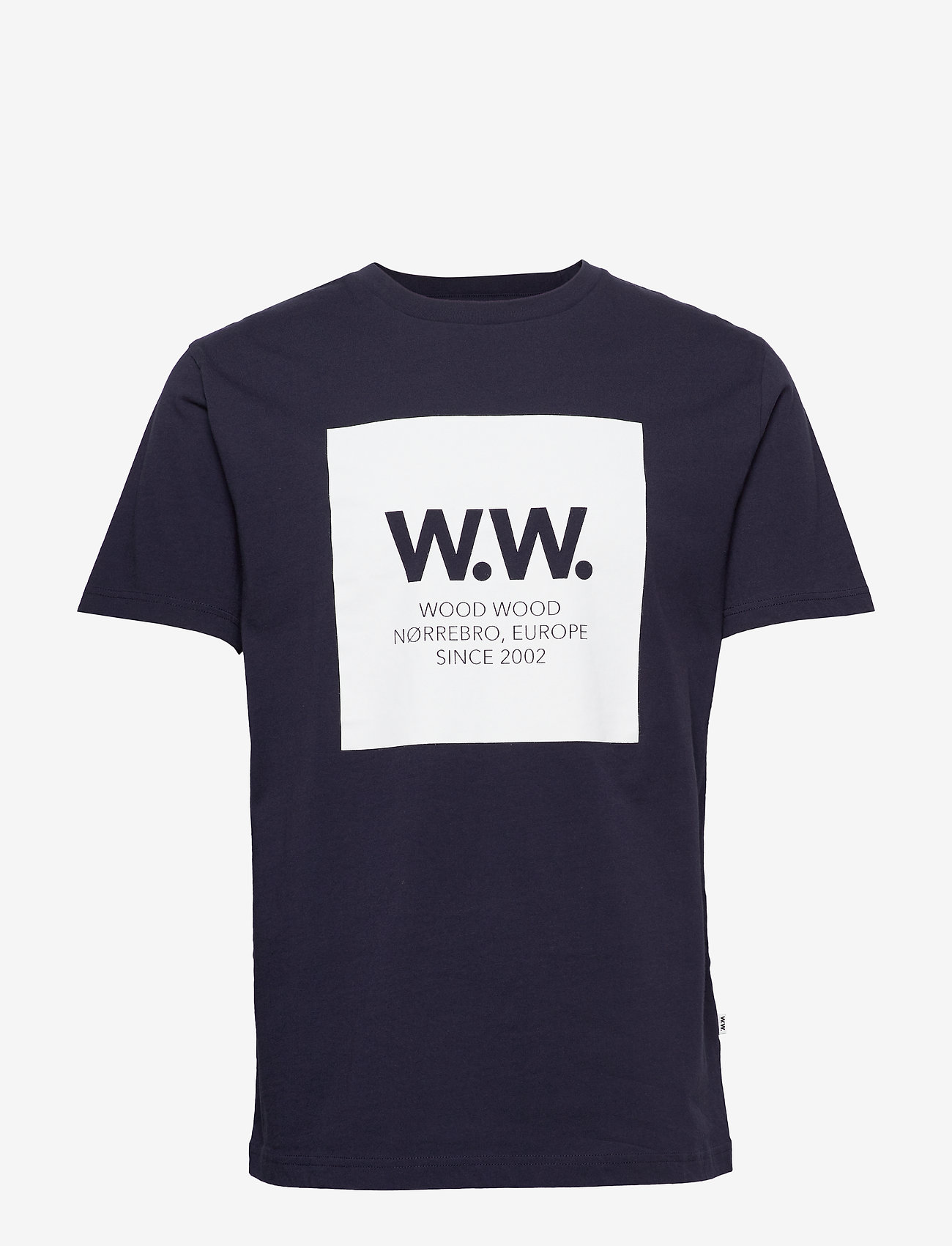 Wood Wood - WW Square T-shirt - navy - 0
