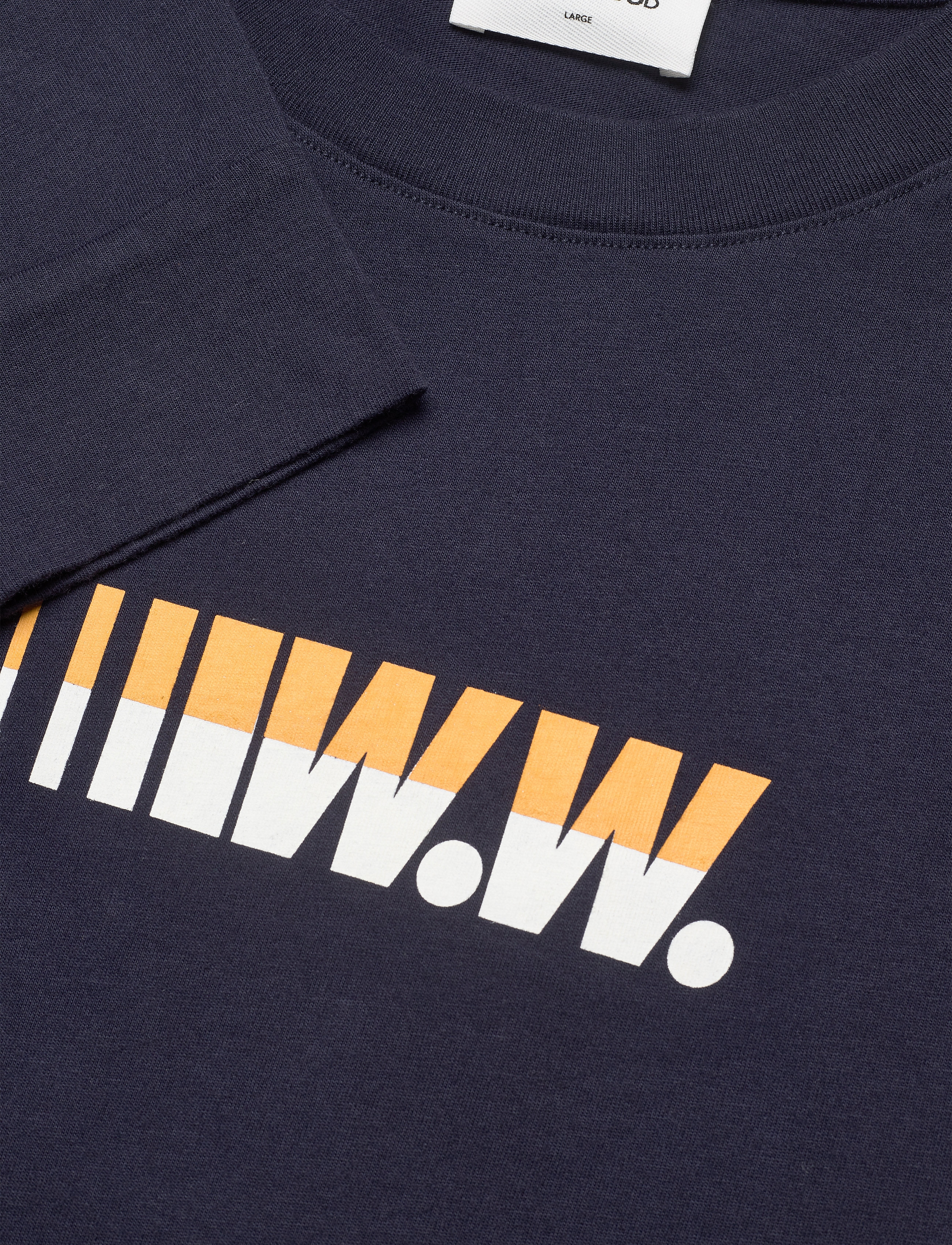 Wood Wood - Han long sleeve - navy - 2