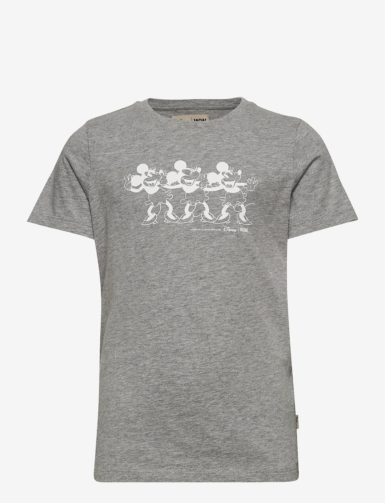 Wood Wood - Ola kids T-shirt - grey melange - 0