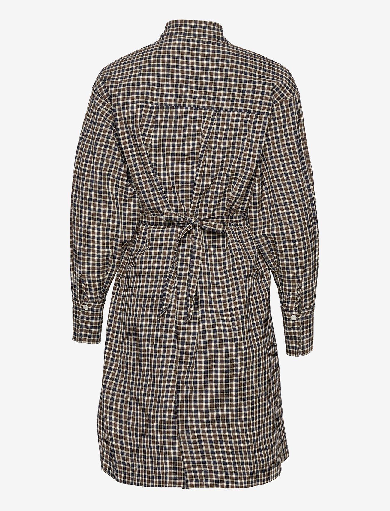 Wood Wood - Colette dress - navy check - 1