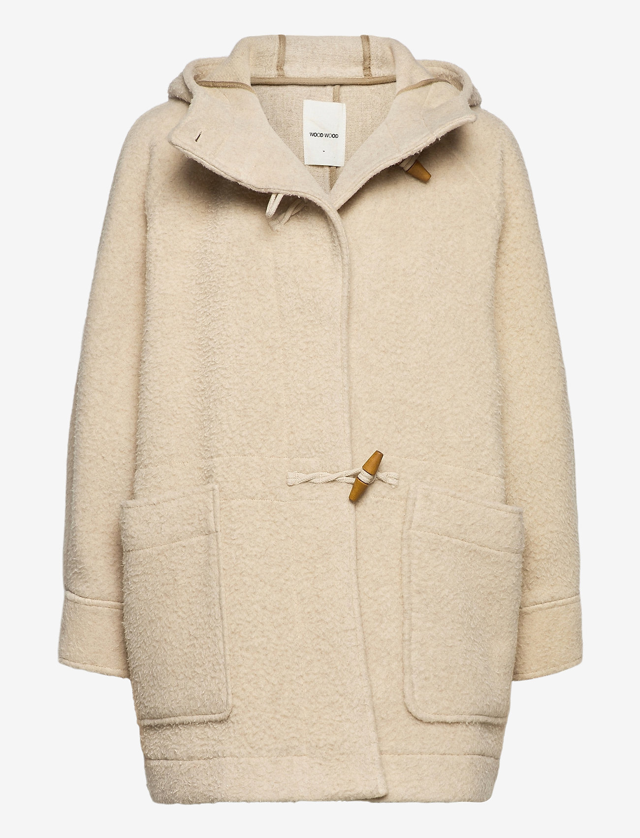 Wood Wood - Sif duffle coat - light beige - 0
