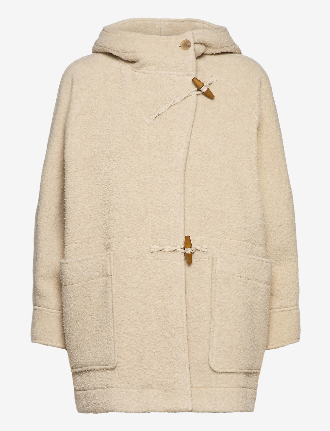 Wood Wood - Sif duffle coat - light beige - 1