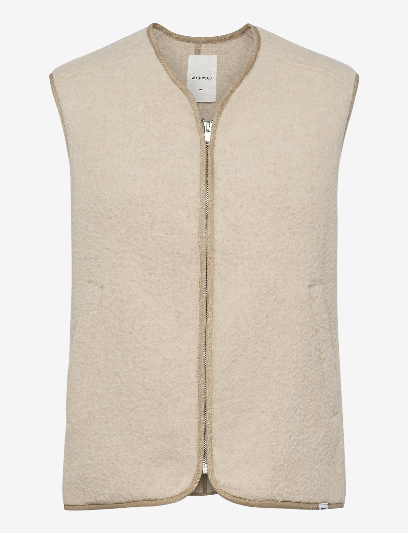 Wood Wood - Victor vest - light beige - 0