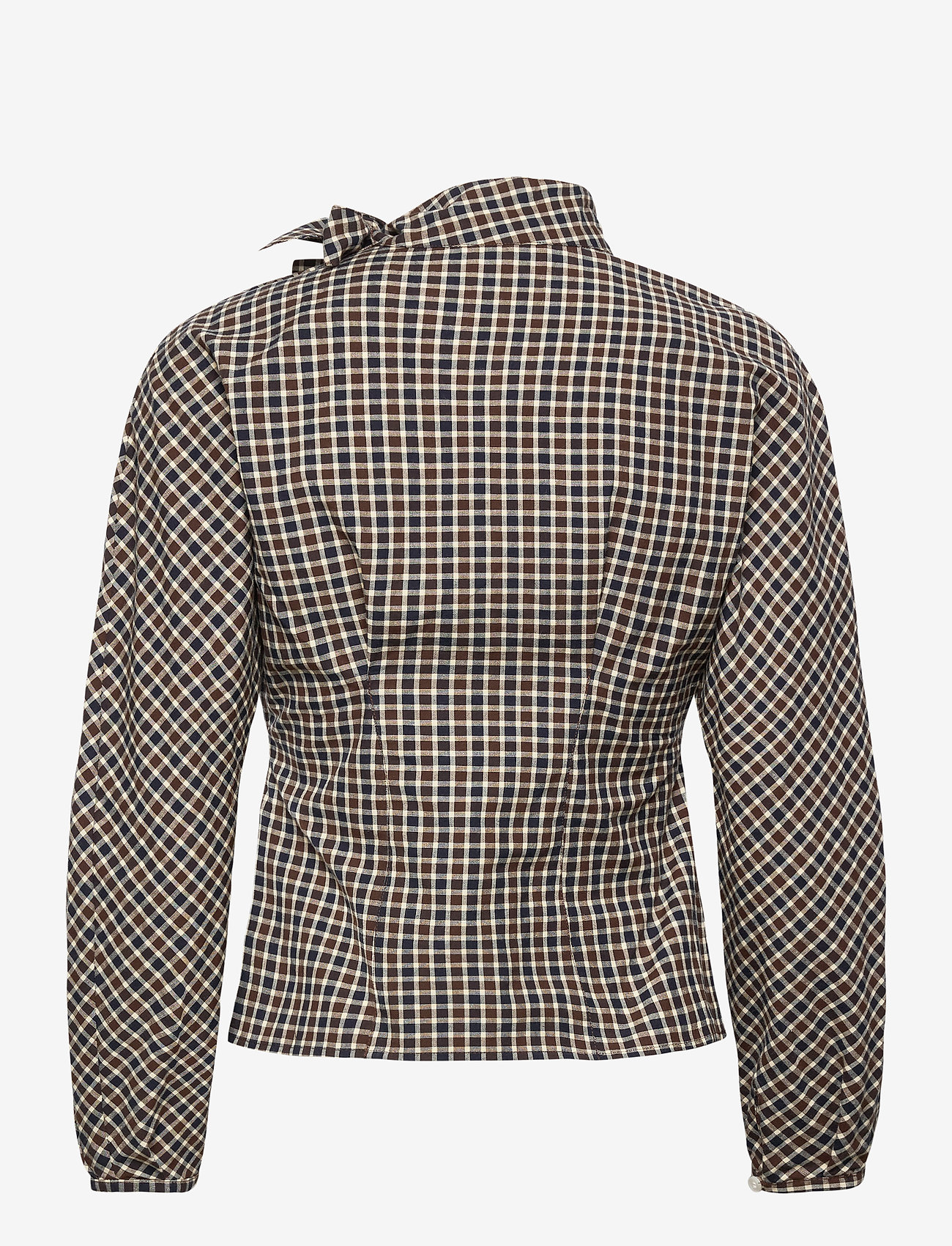 Wood Wood - Veronika blouse - navy check - 1